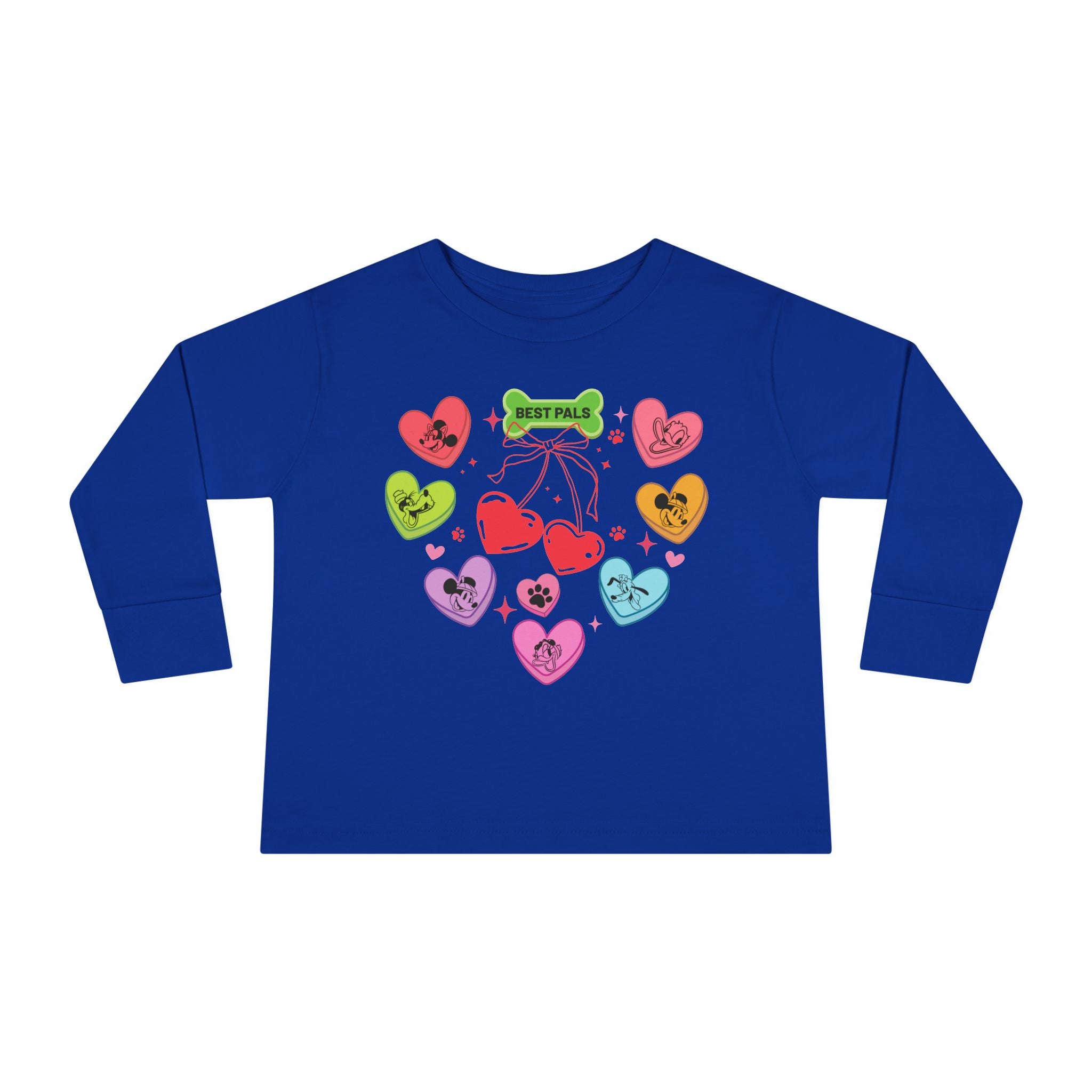 Disney Mickey And Friends Toddler Long Sleeve, Disney Valentines Kids Shirt, Cute Disney Shirt, Mickey And Co Toddler Shirt, Disney Live Shirt