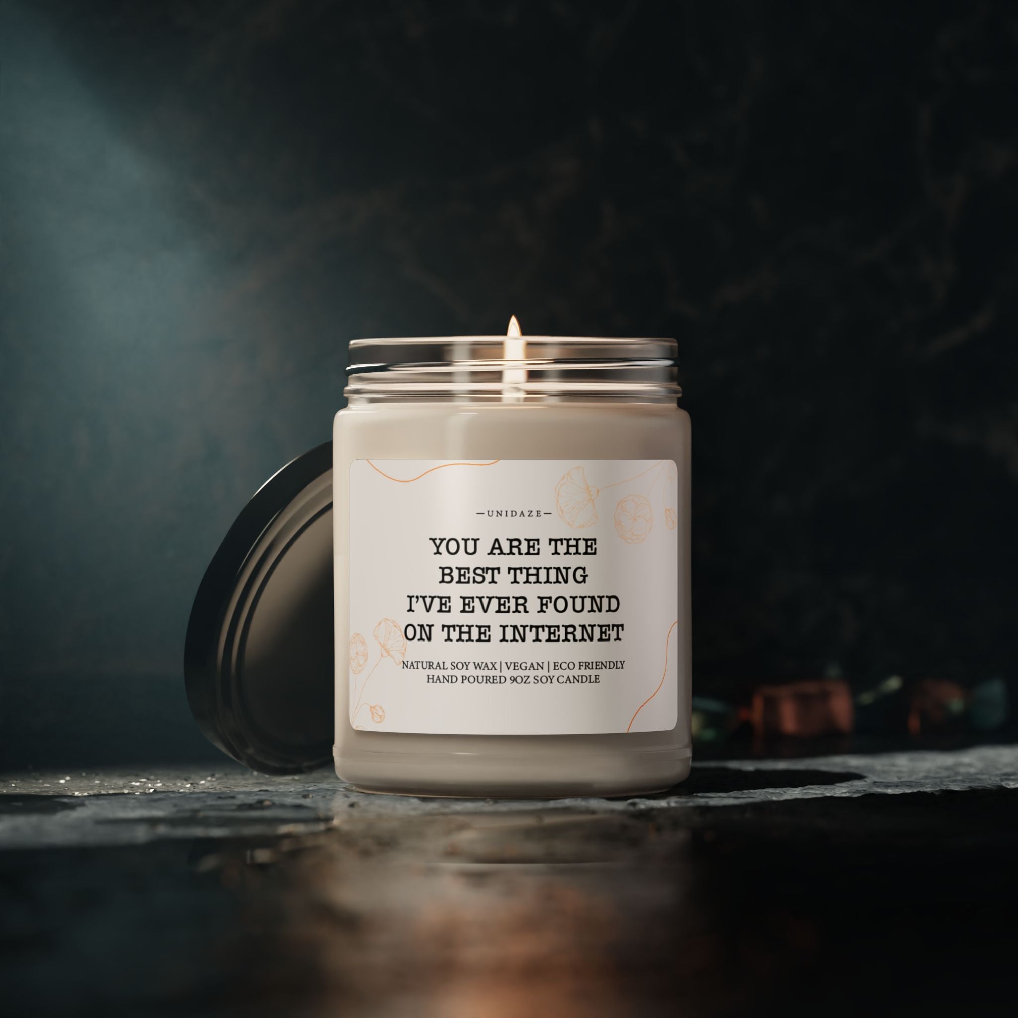 Best Thing On the Internet Scented Candle, Boyfriend Gift Candle, Anniversary Gift, Birthday Gift for him, Anniversary gift for him, Boyfriend