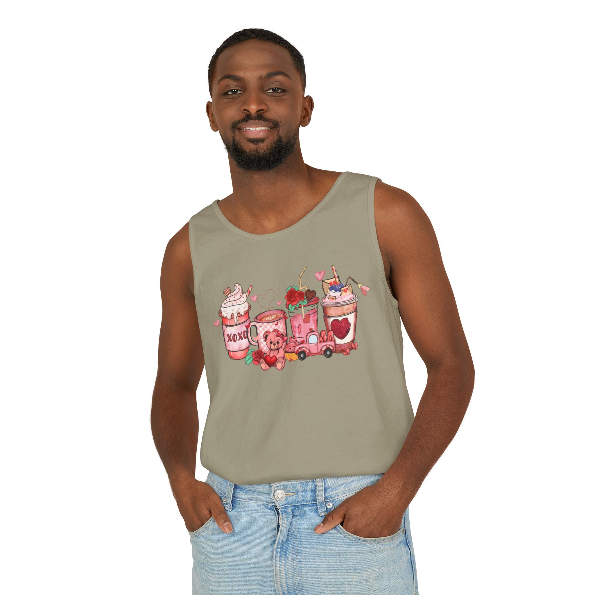 Coffee Valentines Tank Top, Valentines Day Shirt, Valentines Day Tank Top, Valentines Day Coffee Shirt, Coffee Lover Tee