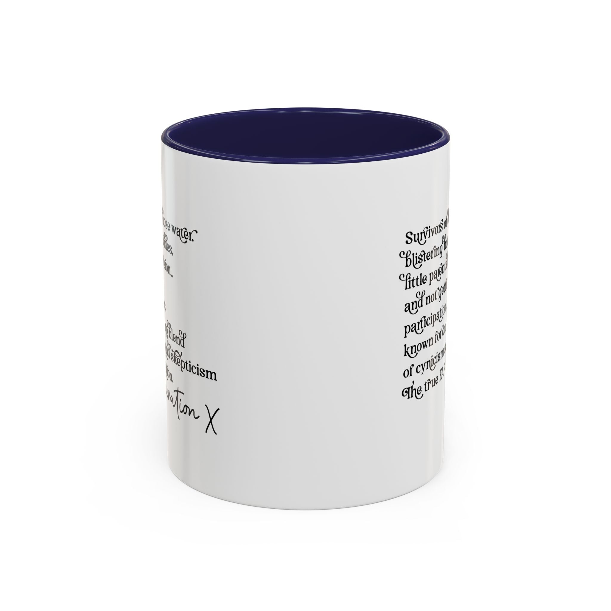 Gen X Raised on Hose Water and Neglect, Generation X, Gen X Gift, Gen X Mug, Funny Gen X Mug, Coffee Mug Cup, Coffee Mug Gift