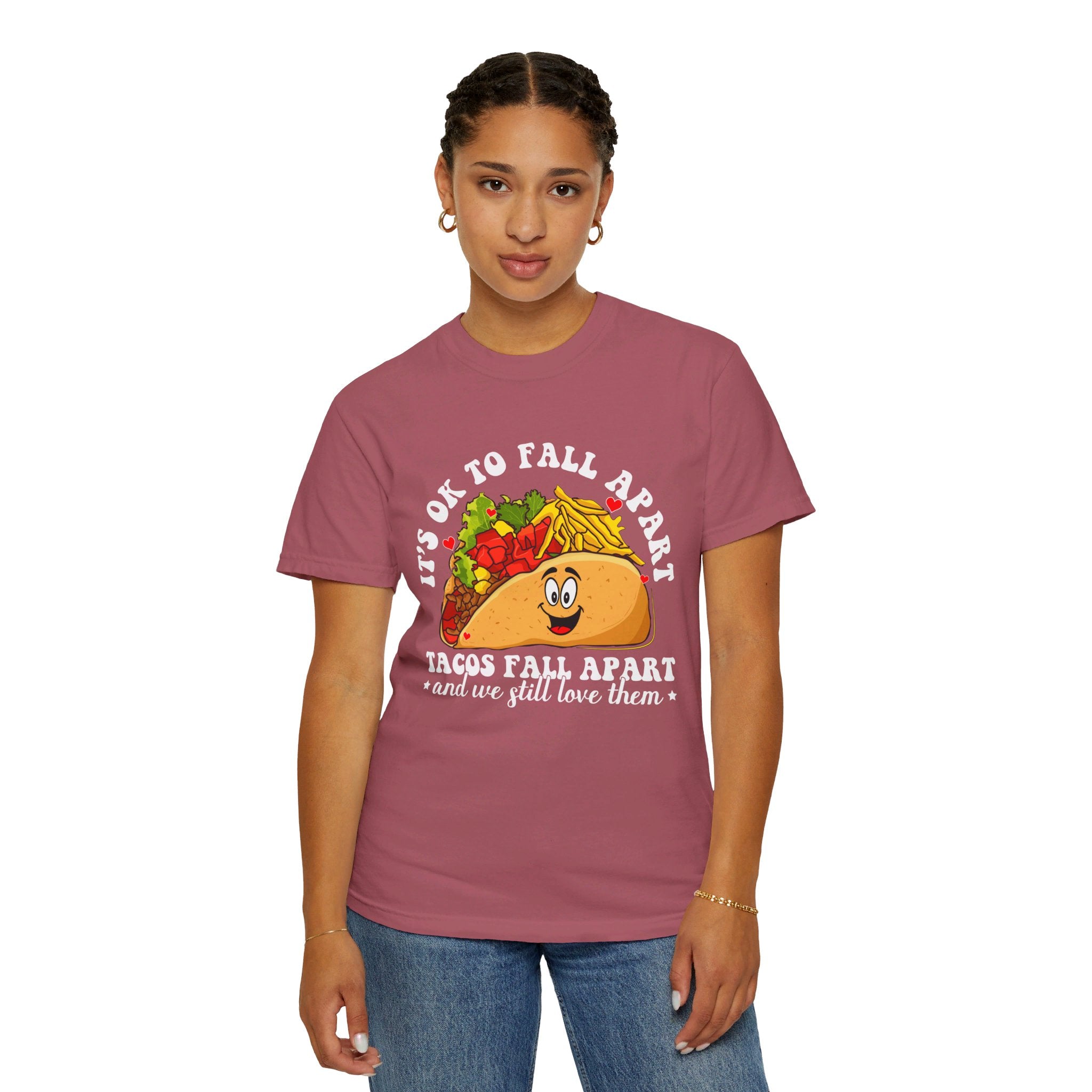 It's Ok To Fall Apart T-Shirt, Mental Health Awareness, Mental Health Shirt, Mental Health Tee, Tacos Fall Apart