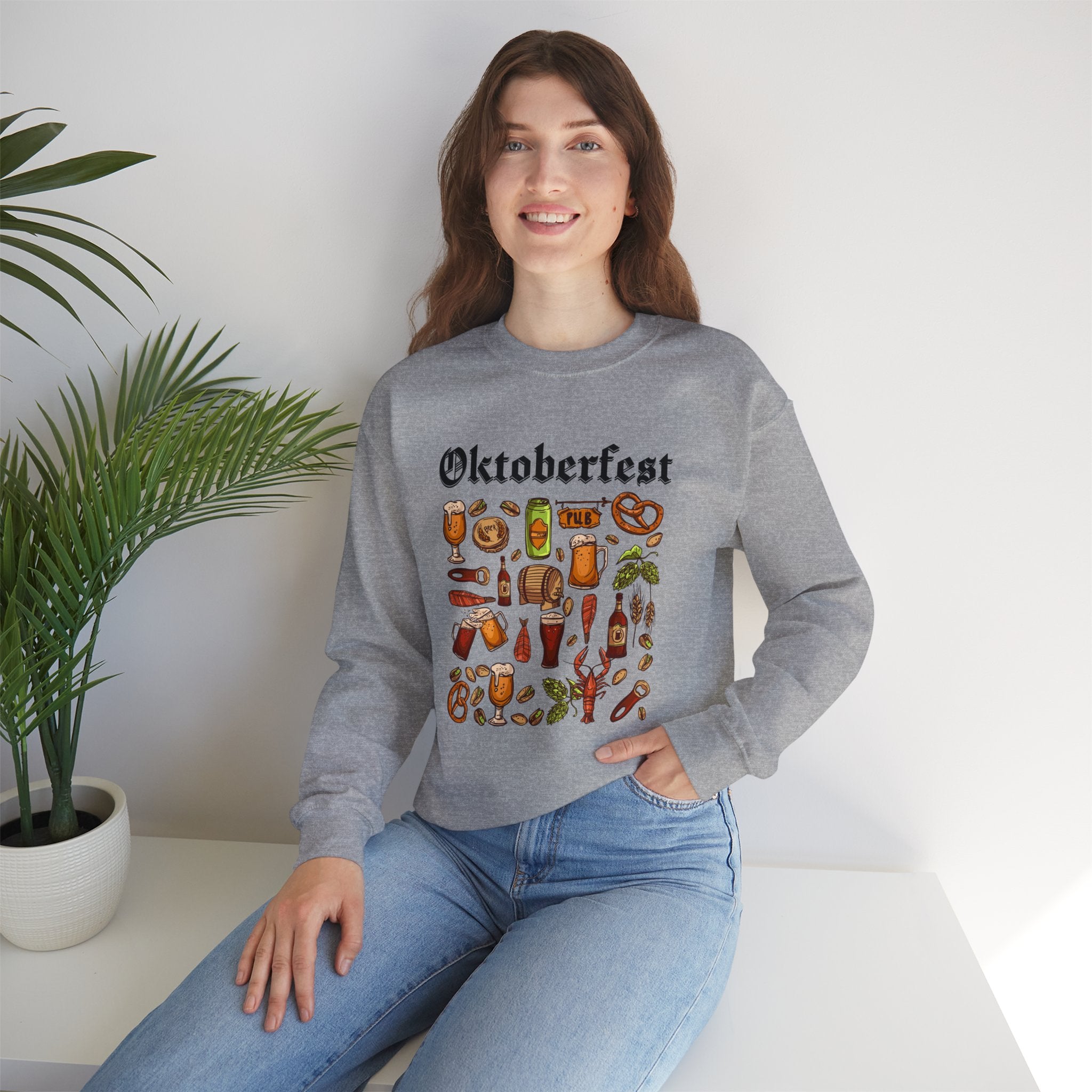 Oktoberfest Beer Festival Sweatshirt, Beer Drinking Oktoberfest Party Shirt, German Oktoberfest Shirt, Funny Oktoberfest Sweater