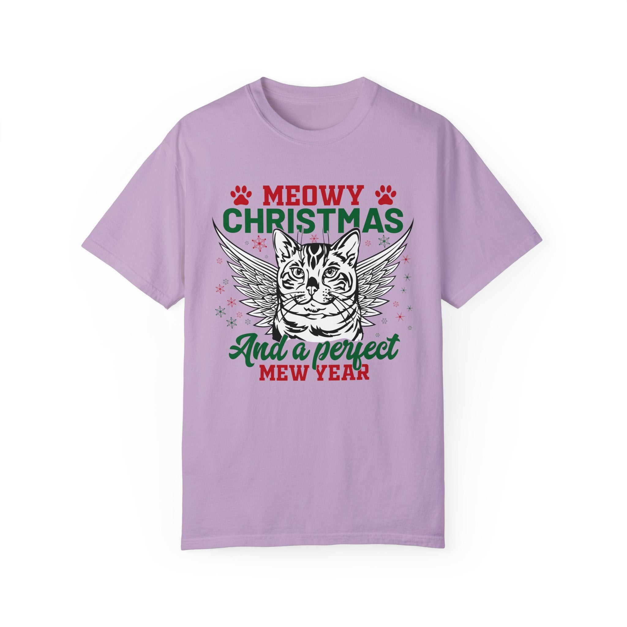 Cat Christmas Shirt Gift For Cat Lovers, Catmas Shirt, Meowy Tshirt, Cat Mom New Year Gift, Christmas Party, Christmas Meowy shirt