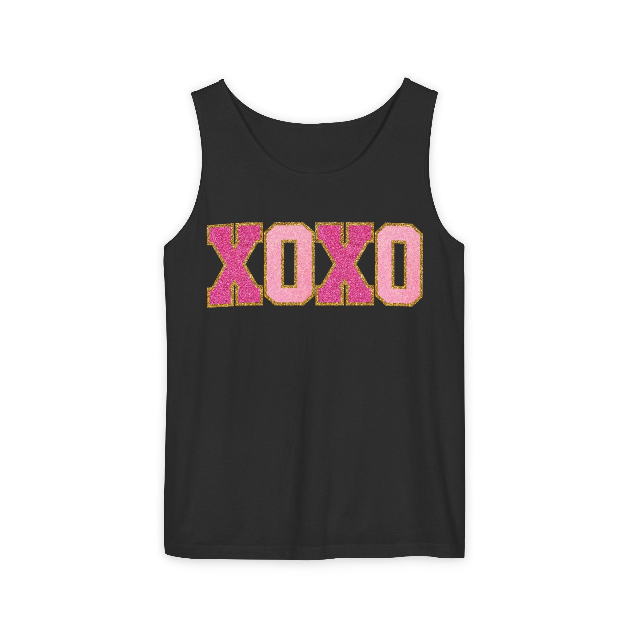 Xoxo Heart Tank Top, Gift for Valentines, Cute Heart, Unisex Tank Top, Womens Fitness Top