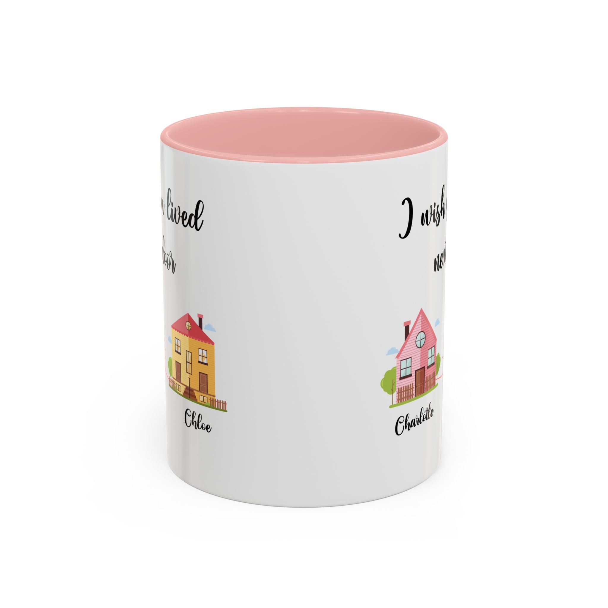 I Wish You Lived Next Door Mug, Bestie Coffee Mug, Long Distance Mug, Moving Away Mug, Best Friend Christmas, Bestie Birthday Gift, Bff Mug