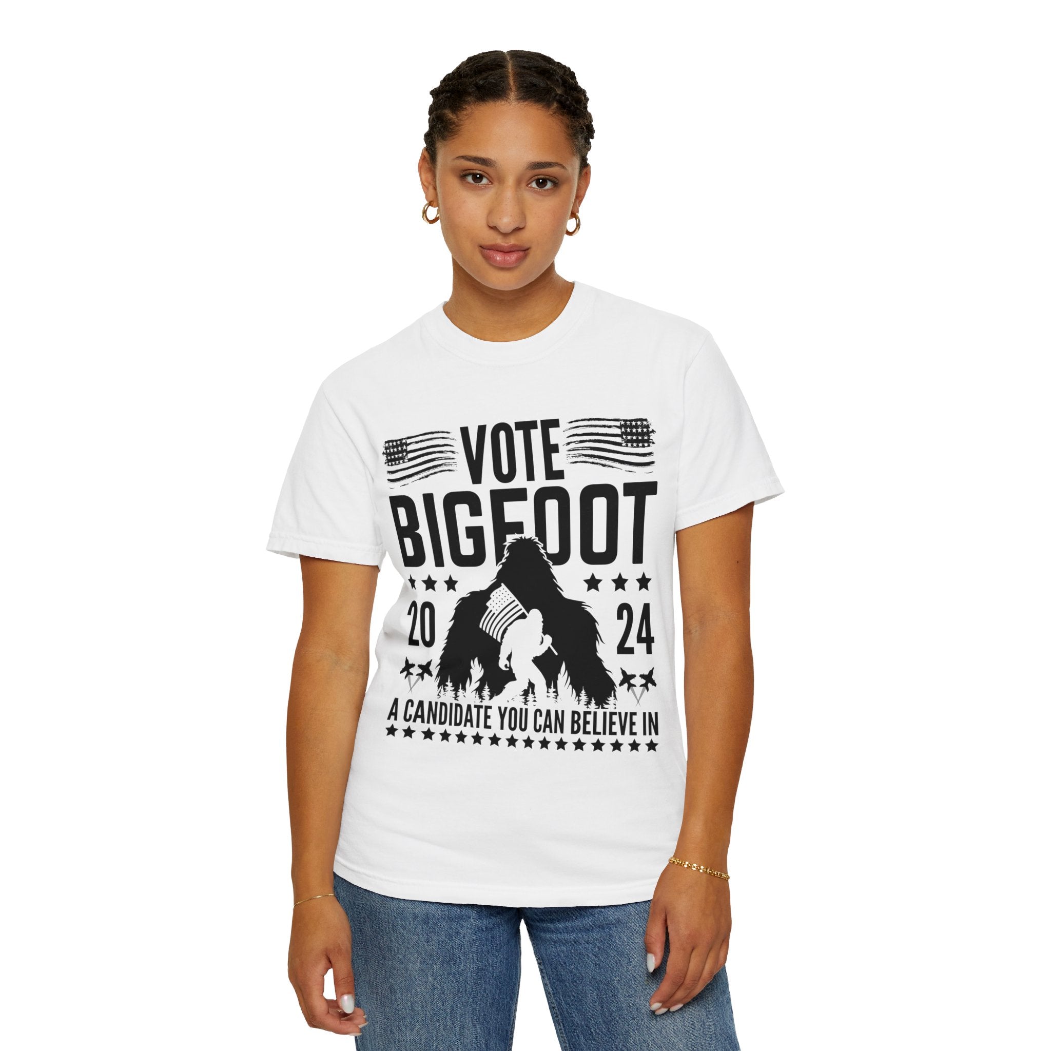 UNIDAZE Funny Bigfoot for President Shirt, Vote Bigfoot Shirt, Funny 2024 Election Shirt, Funny Sasquatch Shirt, Bigfoot Lover Shirt, Bigfoot 2024 Printify 2024 election shirt believe bigfoot bigfoot lover shirt bigfoot usa Cotton Crew neck DTG for president funny 2024 election funny bigfoot shirt funny election shirt Men's Clothing Oversized political satire sasquatch shirt T-shirts TikTok Unisex vote bigfoot vote bigfoot shirt Women's Clothing