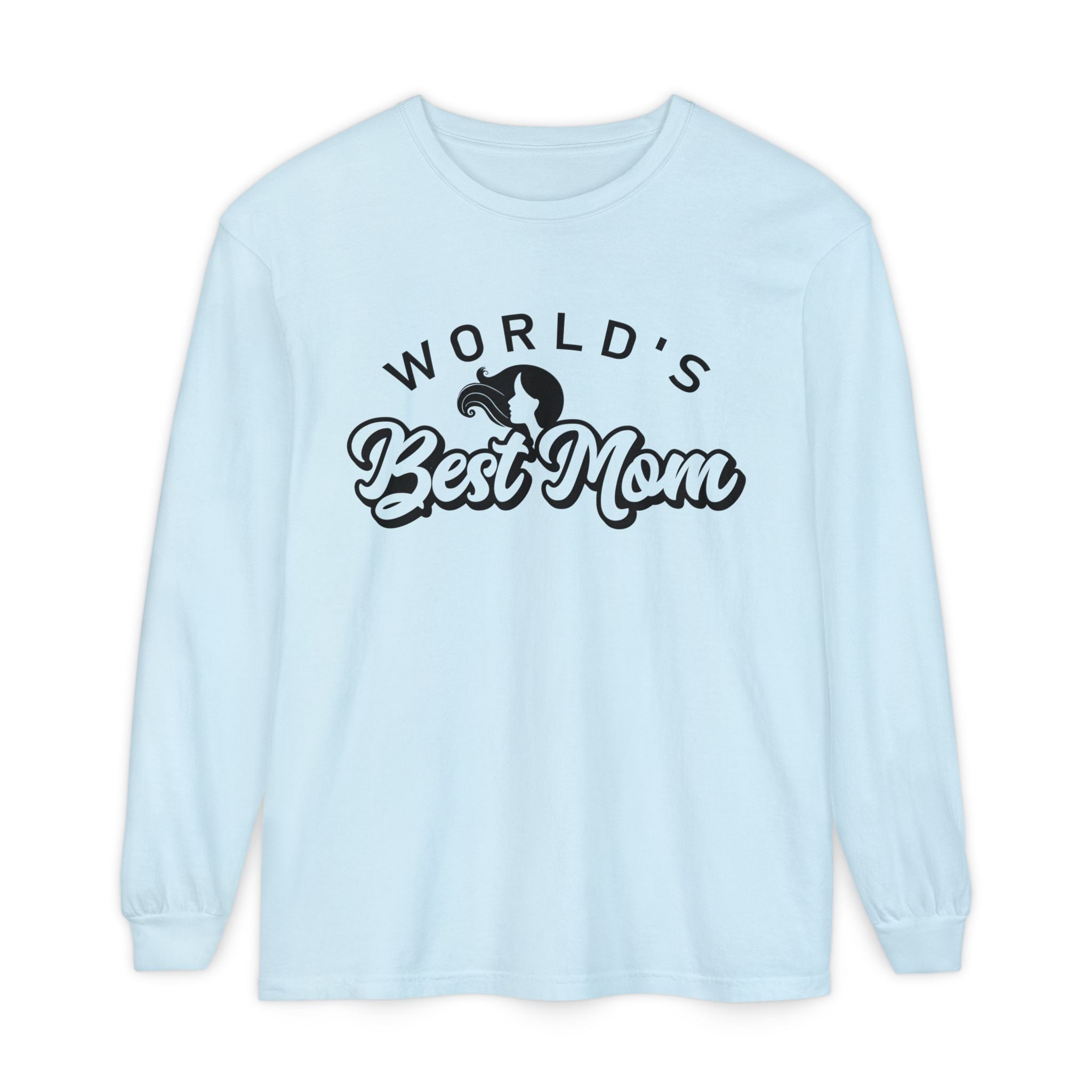 World's Best Mom Long Sleeve T-Shirt, World's Best Mom, Mother's Day Shirt, Gift for Mama, Cute Mom Shirt, Mother's Day Gift Shirt