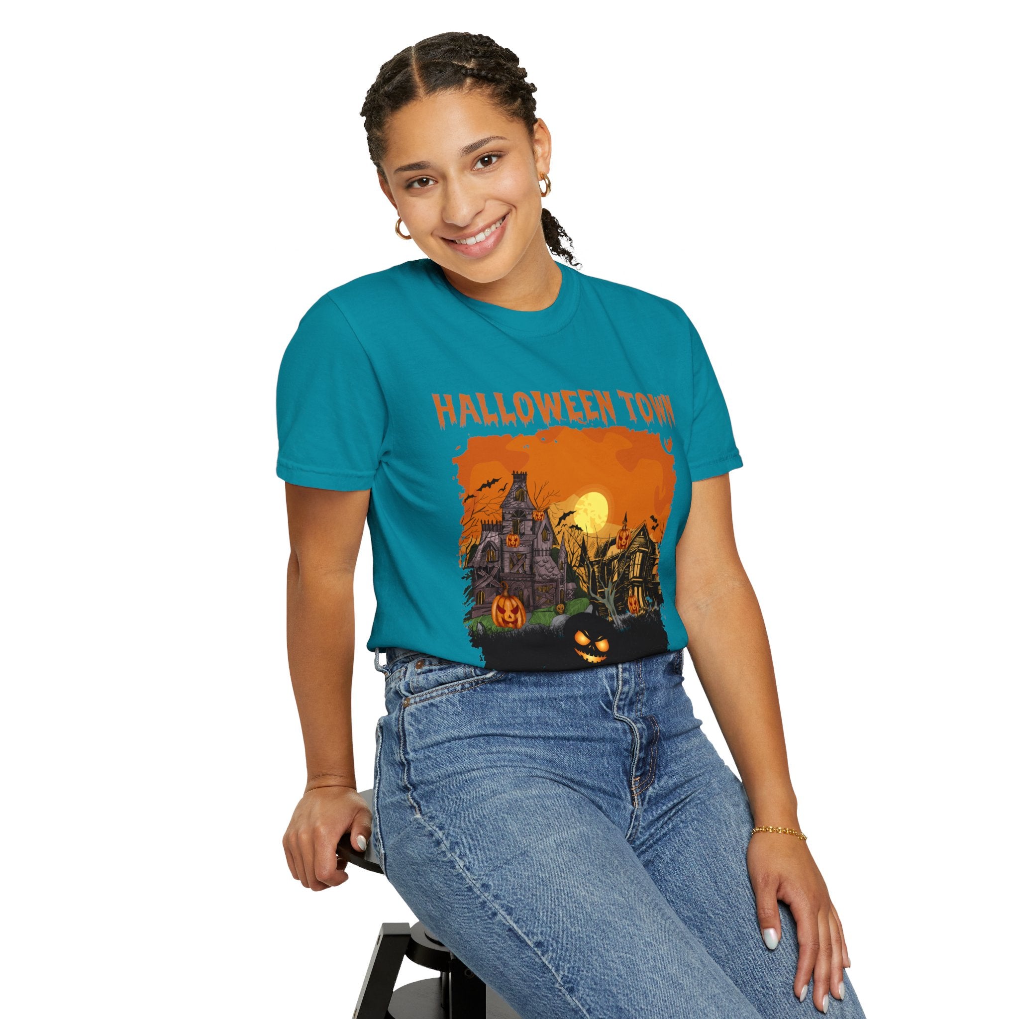 Halloweentown Shirt, Comfort Colors Halloween Tshirt, Retro Halloweentown T-Shirt, Halloweentown University Tees, Halloween Crewneck Gifts