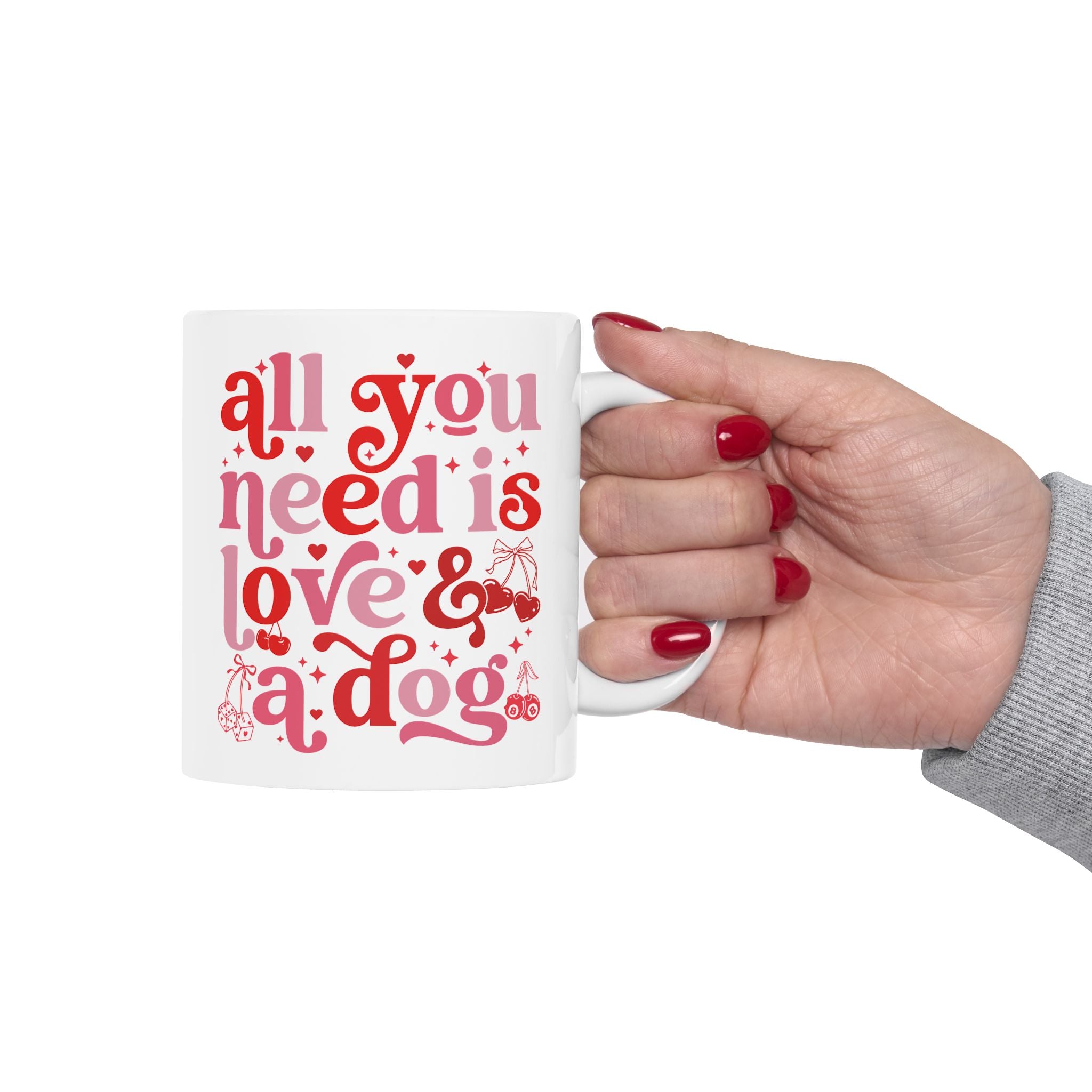 All You Need is Love and a Dog mug, Pet lover gift, Dog Owner mug