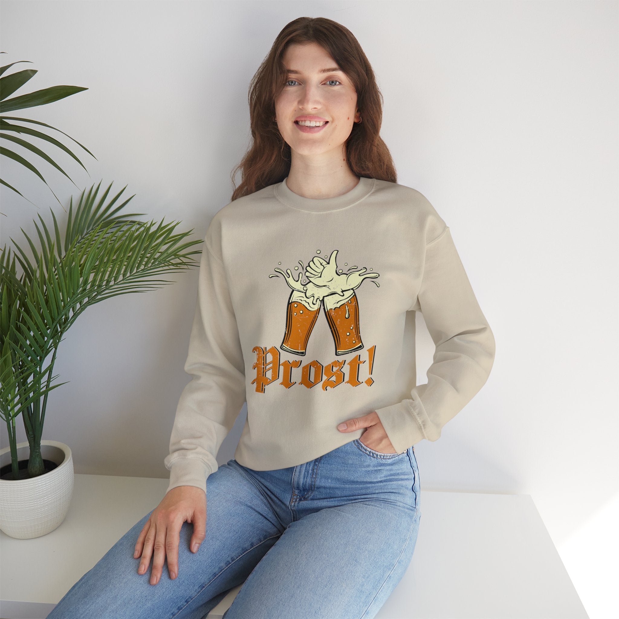 Oktoberfest Prost Sweatshirt, German Prost Shirt, Group Matching Day Drinking Tee, Beer Lover Gift Midwest Festival Top