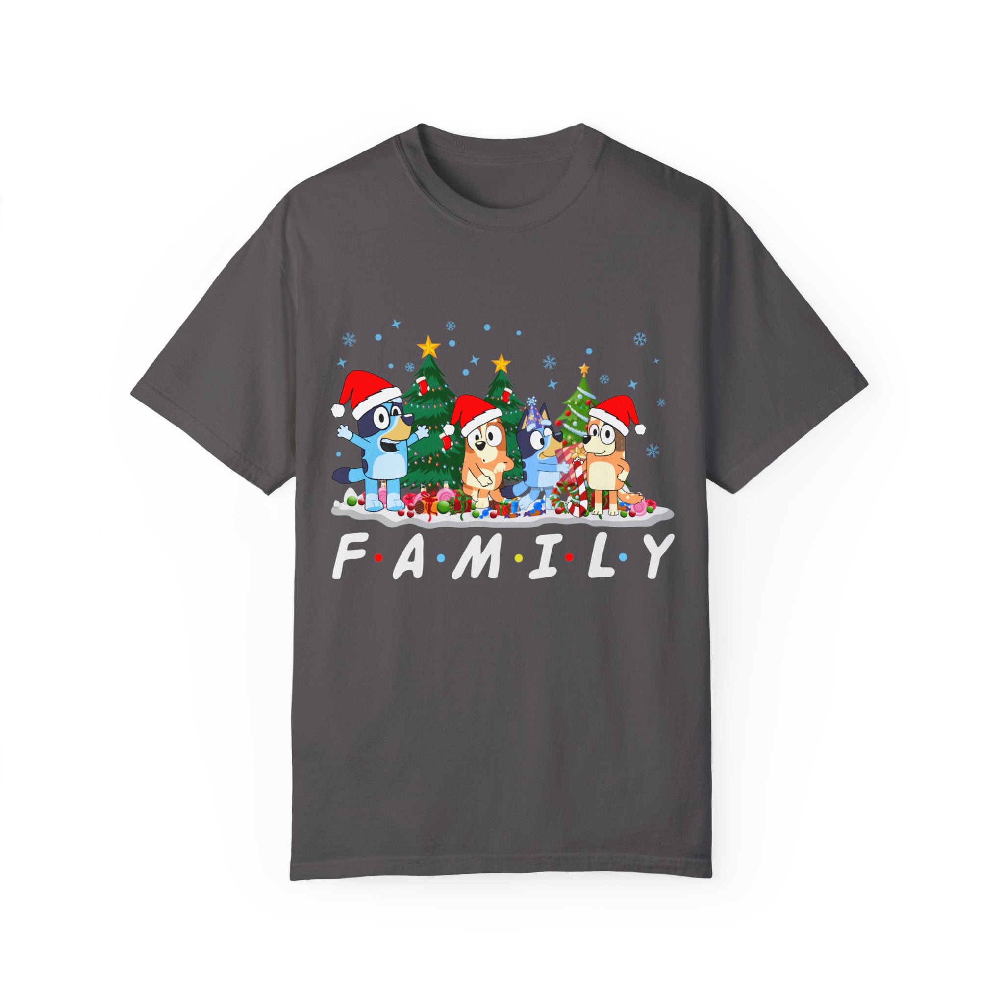 Christmas Bluey Family Shirt, Bluey Party Shirt, Christmas Family Bluey Shirt, Bluey Christmas Trip Shirt, Bluey Theme Tee