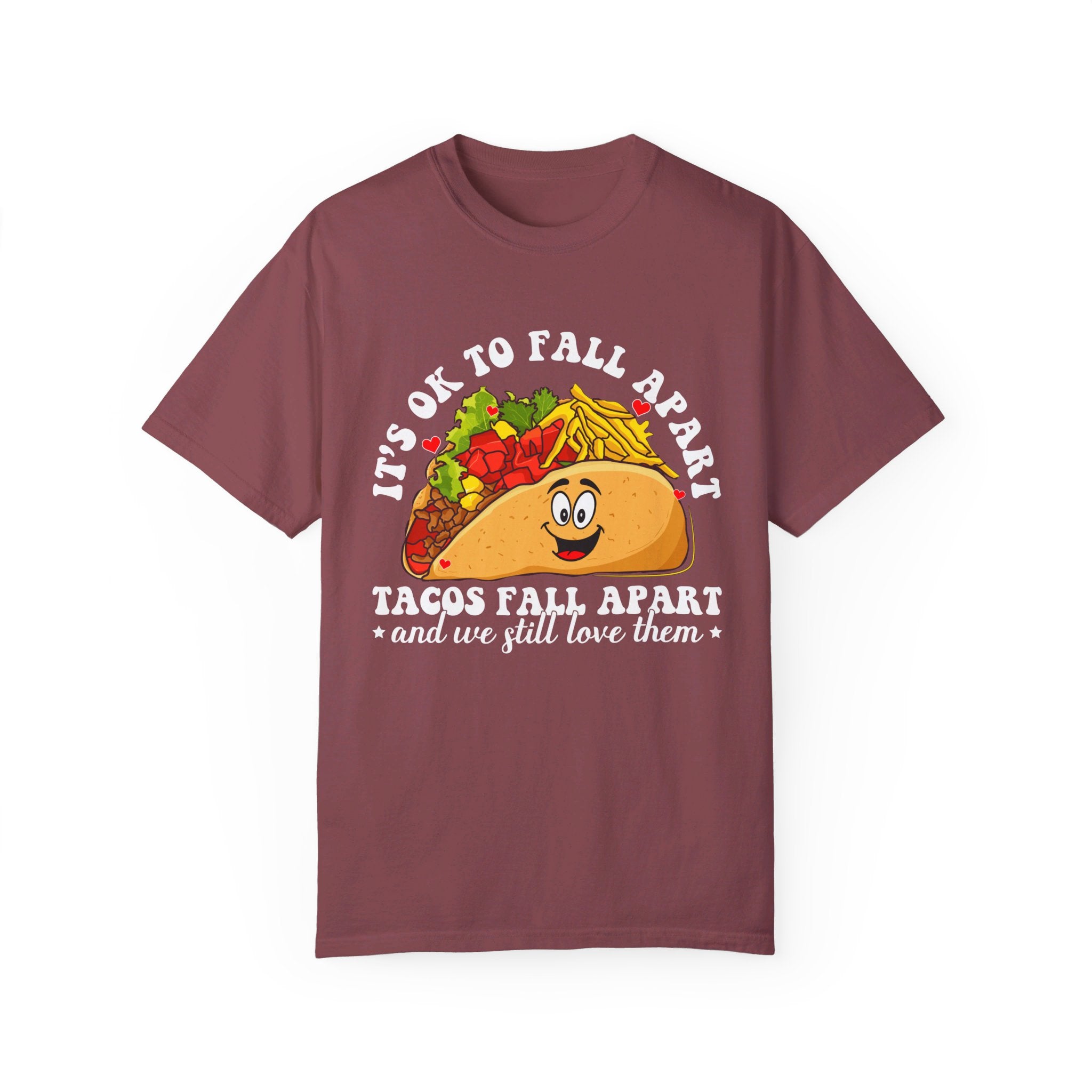 It's Ok To Fall Apart T-Shirt, Mental Health Awareness, Mental Health Shirt, Mental Health Tee, Tacos Fall Apart