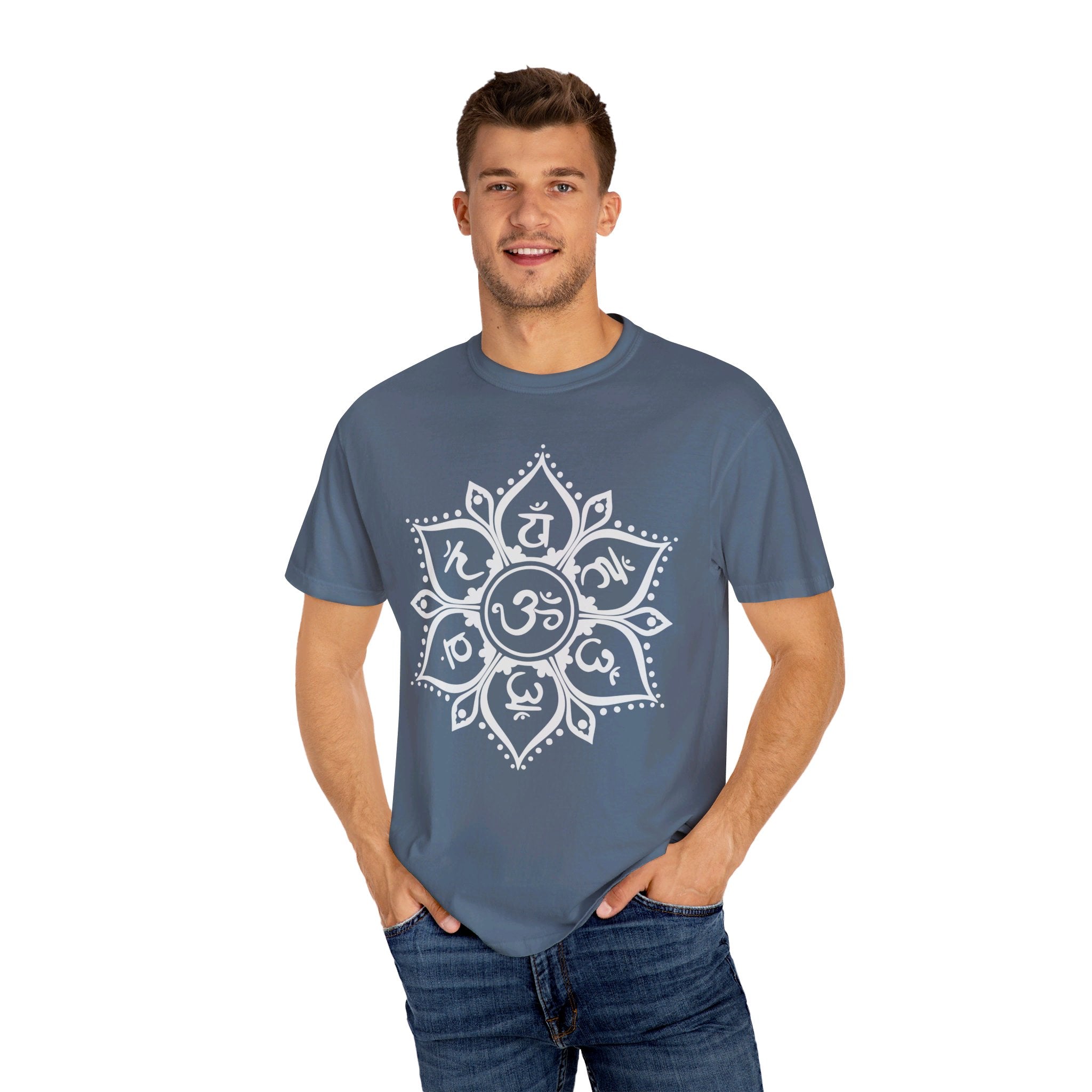 Chakra Symbols T-Shirt, Seven Chakras Shirt, Namaste Shirt, Yoga Tee, Mandala Shirt, Spiritual Shirt, Meditation Shirt, Women Yoga Shirt