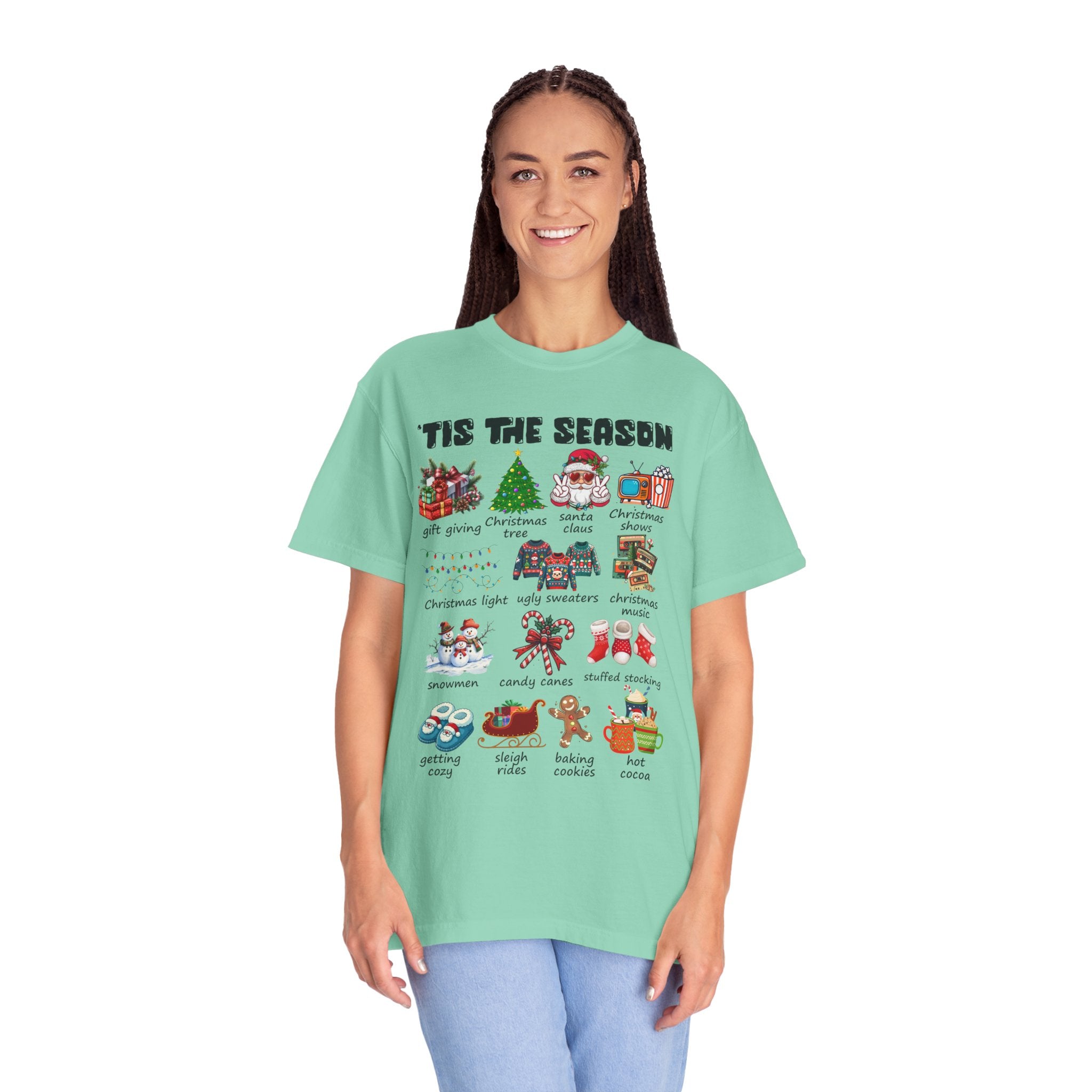 Tis The Season Shirt, Christmas Tis The Season Shirt, Merry Christmas Shirt, Womens Christmas Shirt, Cute Winter Shirt