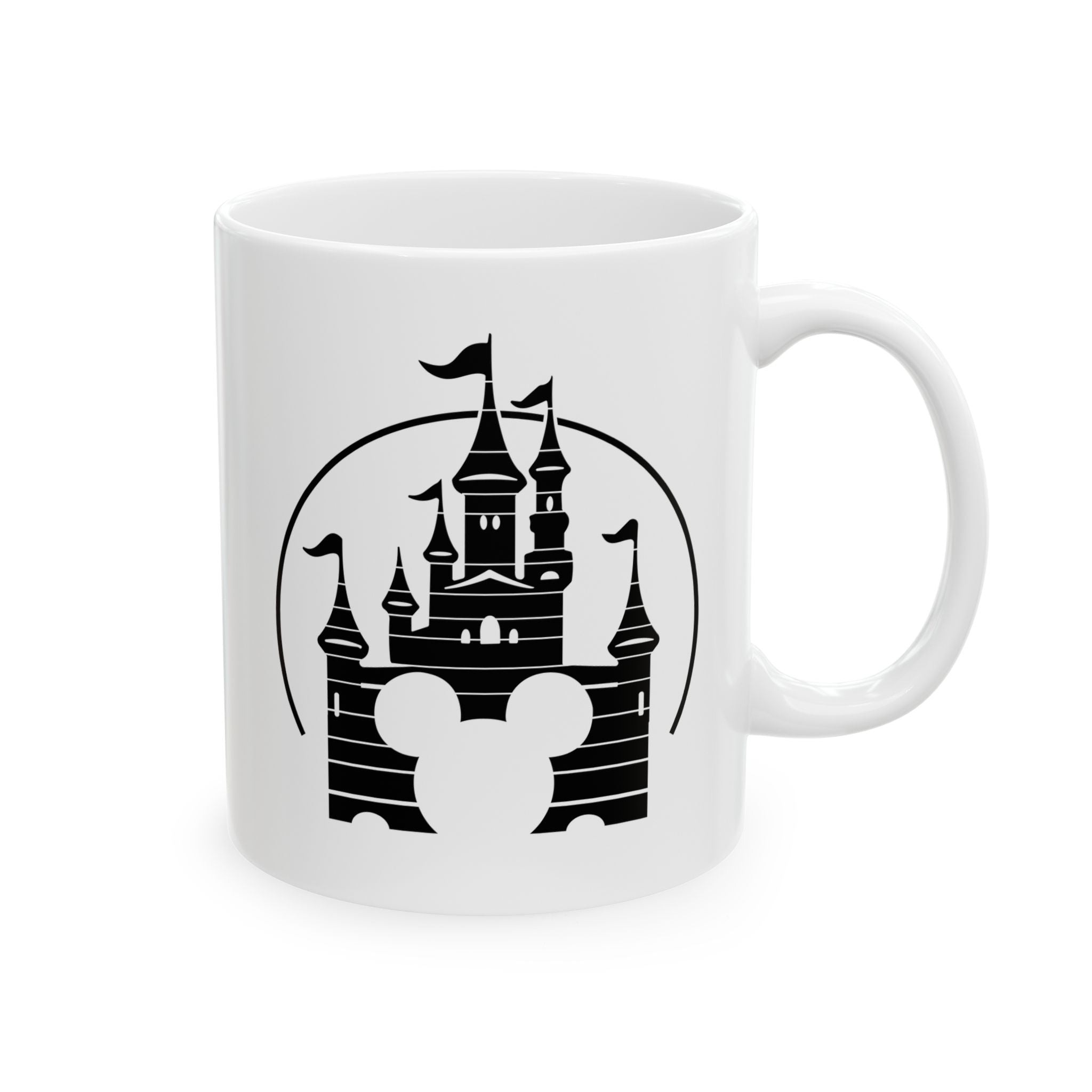 Disney Castle Family Mug, Disney Vacation Coffee Mug, Retro Castle Cup, Disney Mickey Minnie Mug, Disneyland Coffee Cup, Magic Kingdom Mug