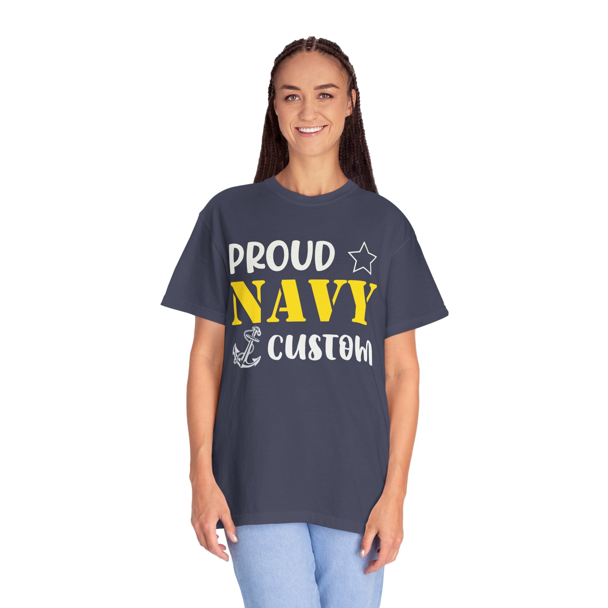 Personalized Proud Navy Family Shirt, Boot Camp Shirt, Navy Graduation Shirt, Navy Custom Shirt, Military Shirt, Proud Navy Mom Dad