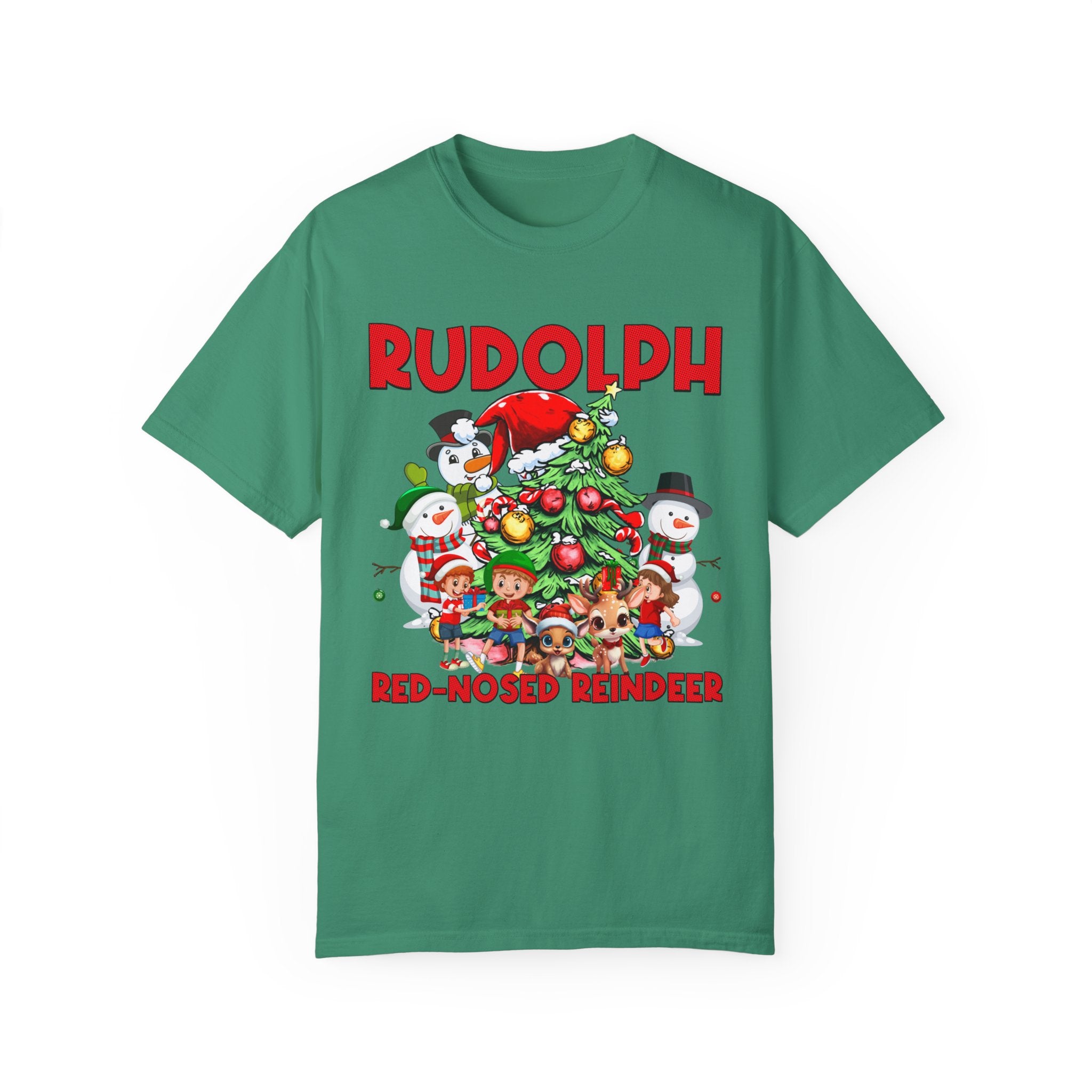 Vintage Rudolph Shirt Gift For New Year, Kids Christmas Shirt, Christmas Reindeer Tshirt, Christmas Cartoon Sweater, Retro Xmas Sweatshirt