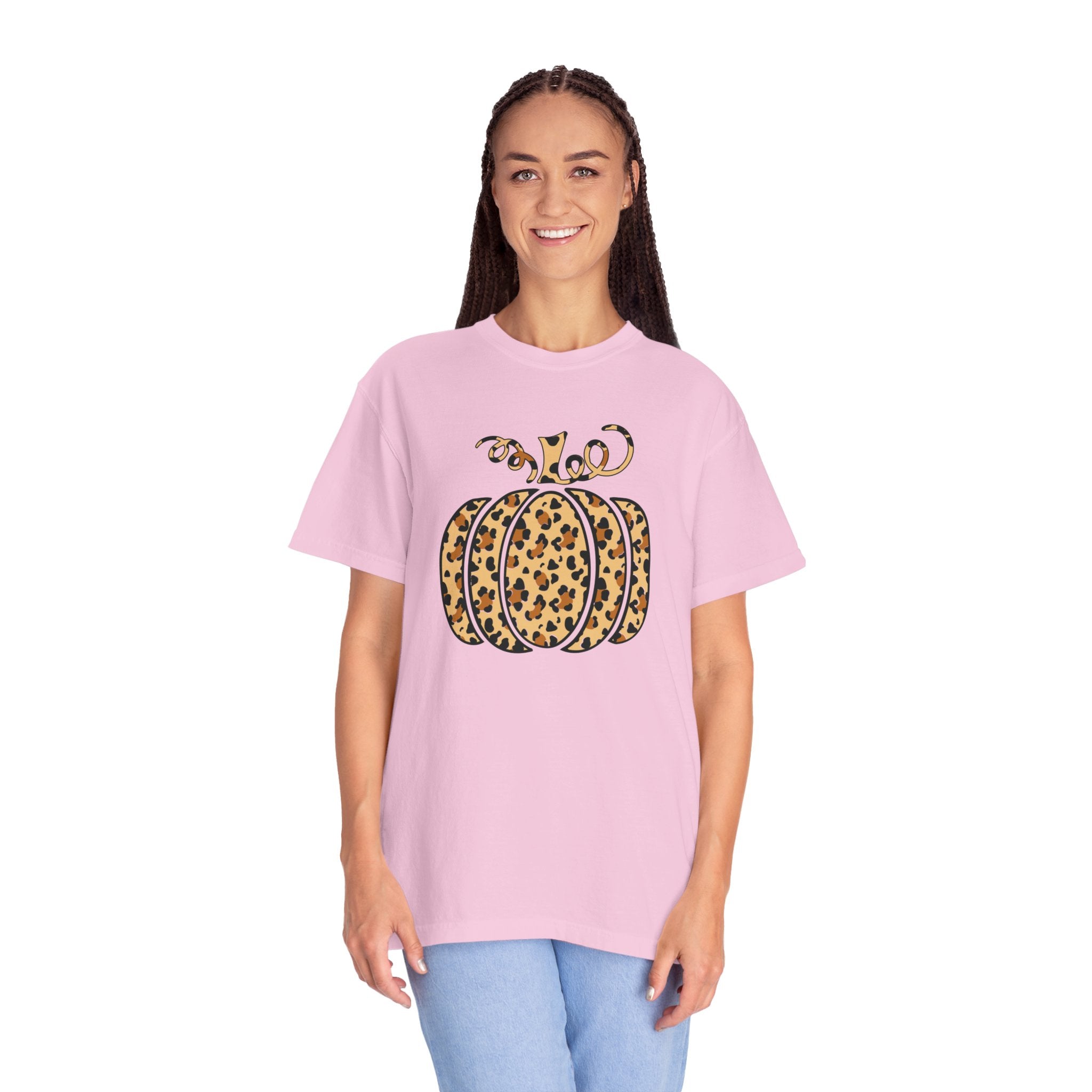 Leopard Pumpkin T-Shirt, Cheetah Pumpkin Shirt, Thanksgiving Shirt, Thankful Shirt, Fall Shirt, Hello Pumpkin