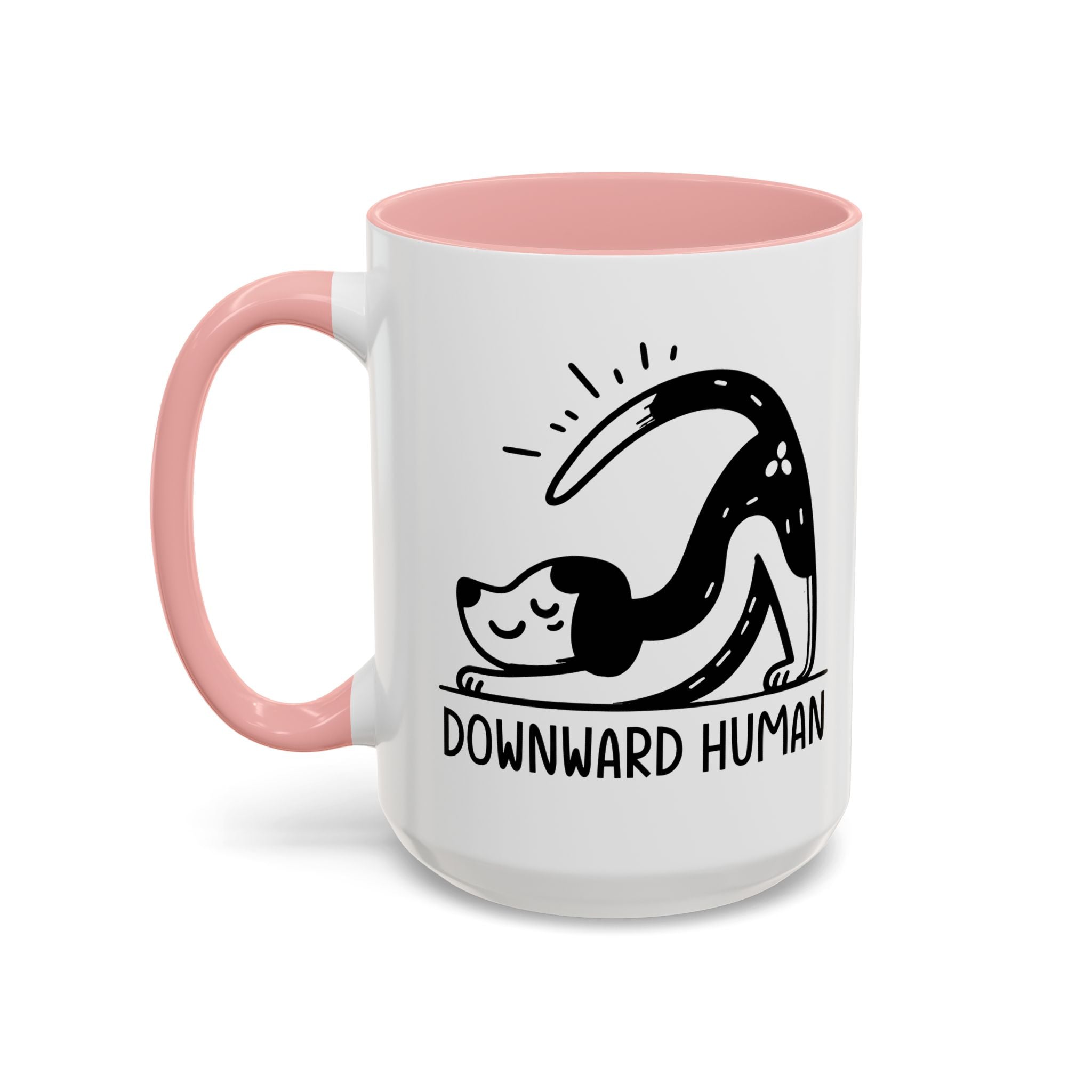 Downward Human Yoga Dog Coffee Mug, Dog Yoga Mug, Dog Owner Gifts, Funny Meditation Gifts, Yogi Pet Owner Gift, Yoga Coffee Mug