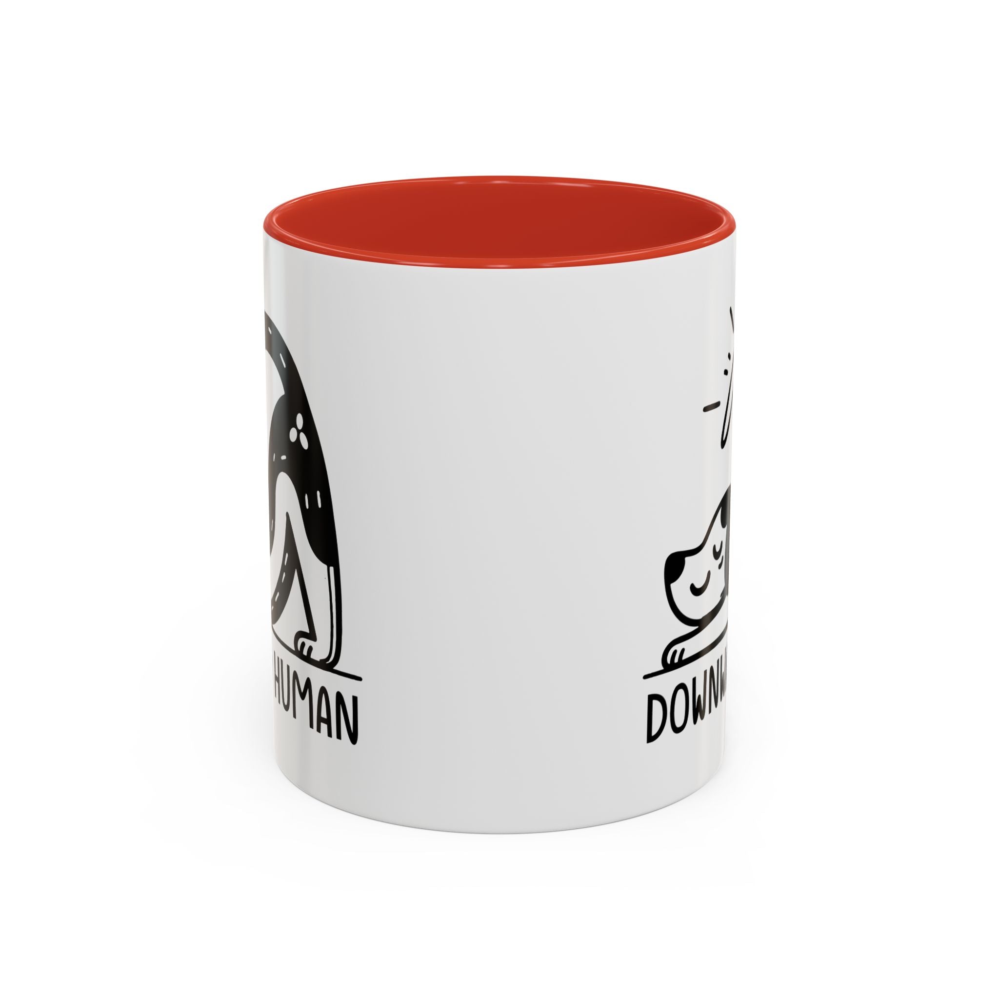 Downward Human Yoga Dog Coffee Mug, Dog Yoga Mug, Dog Owner Gifts, Funny Meditation Gifts, Yogi Pet Owner Gift, Yoga Coffee Mug