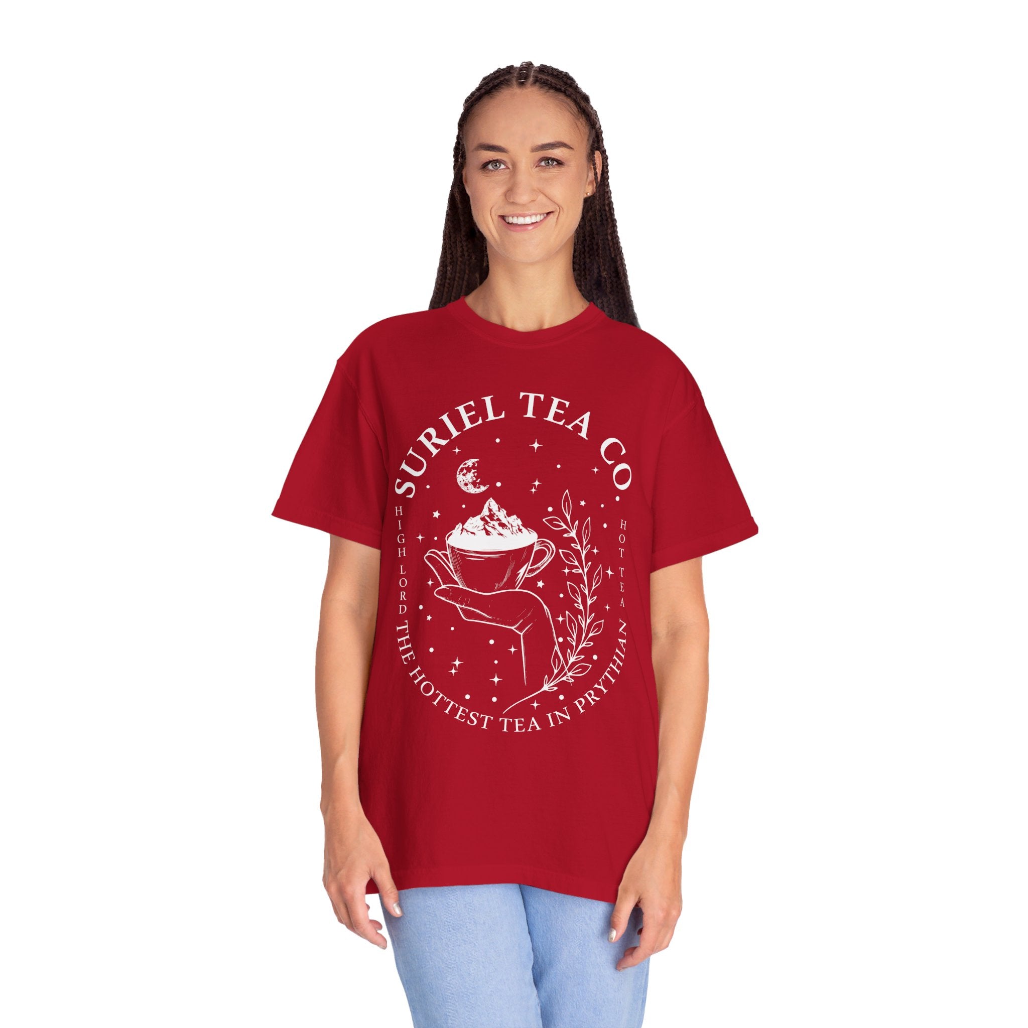 Suriel Tea Co Comfort Shirt, Retro Bookish Tshirt, A Court Of Thorns and Roses Shirt, Sarah J Maas Shirt, Acotar tshirt