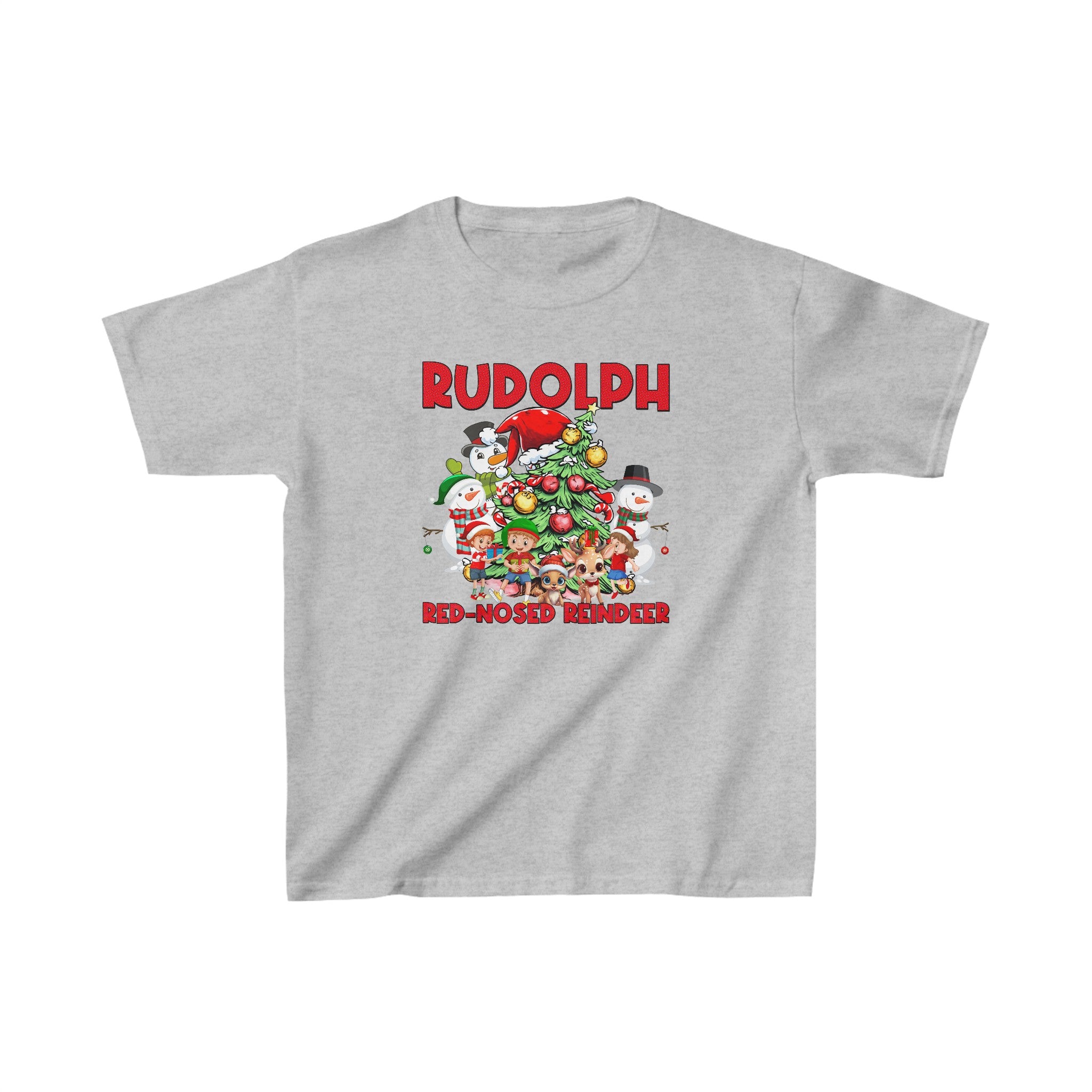 Vintage Rudolph Shirt Gift For New Year, Kids Christmas Shirt, Christmas Reindeer Tshirt, Christmas Cartoon Sweater, Retro Xmas Sweatshirt