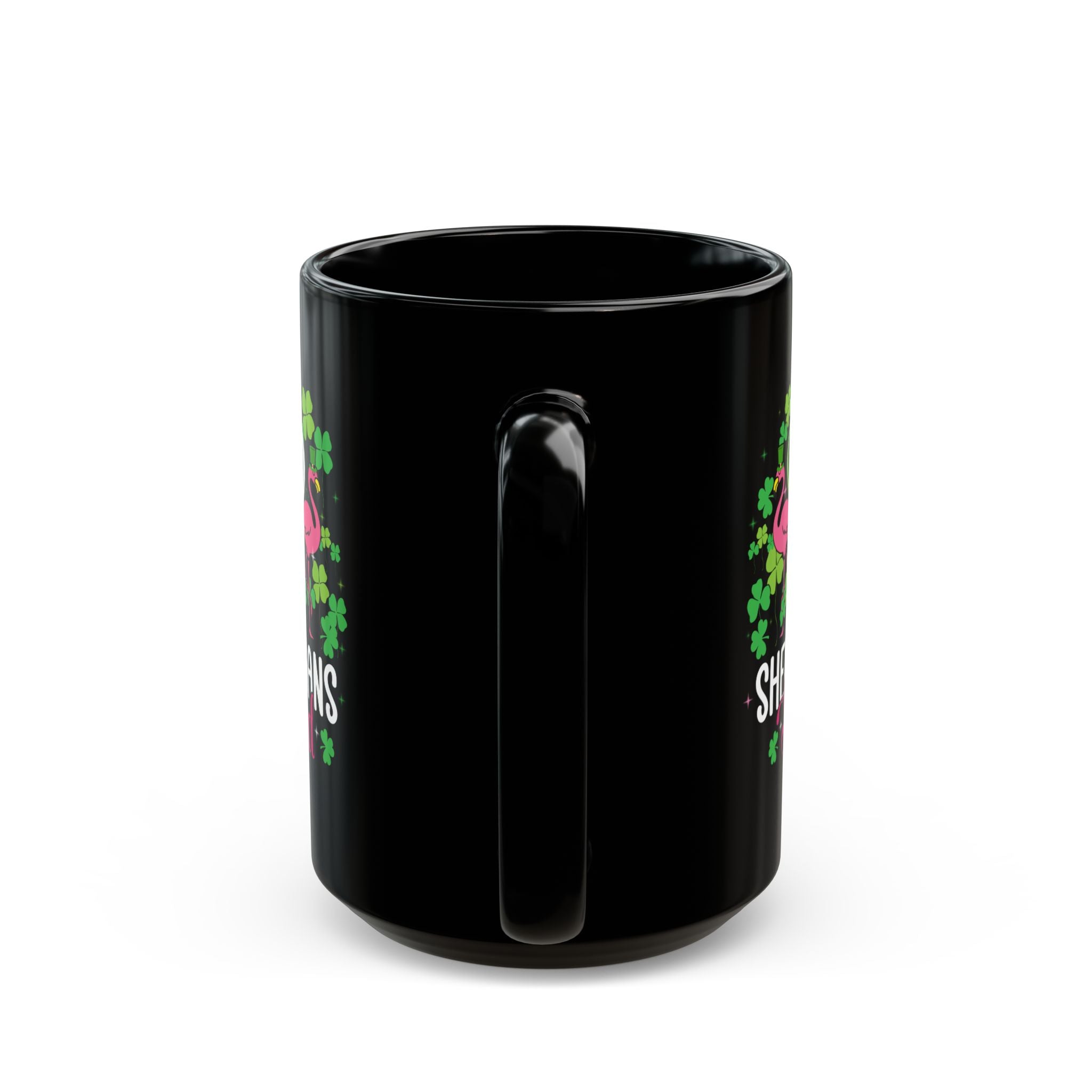 Shenanigan Squad Irish Flamingo Coffee Mug,  St Patricks Day Bird Animal Mug, Coffee Lover Gifts, Flamingo Lover Gift, Flamingo Gifts