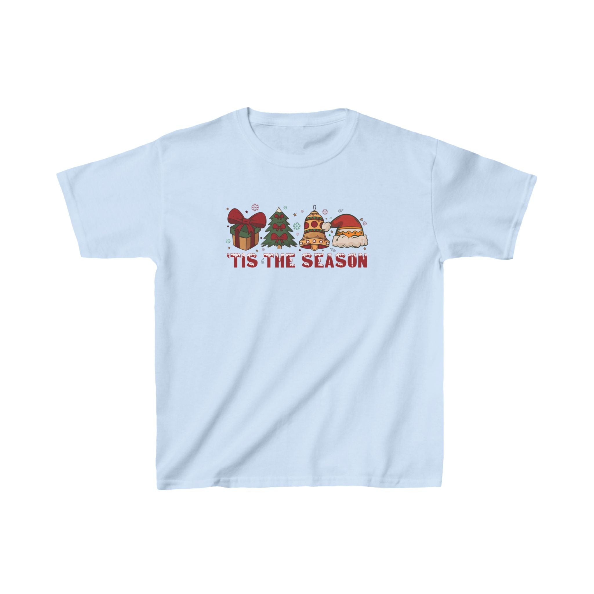 Tis The Season Kids Christmas Tee, Merry Christmas Shirt, Christmas Baby Shirt, Cute Winter Shirt, Kids Christmas Gift