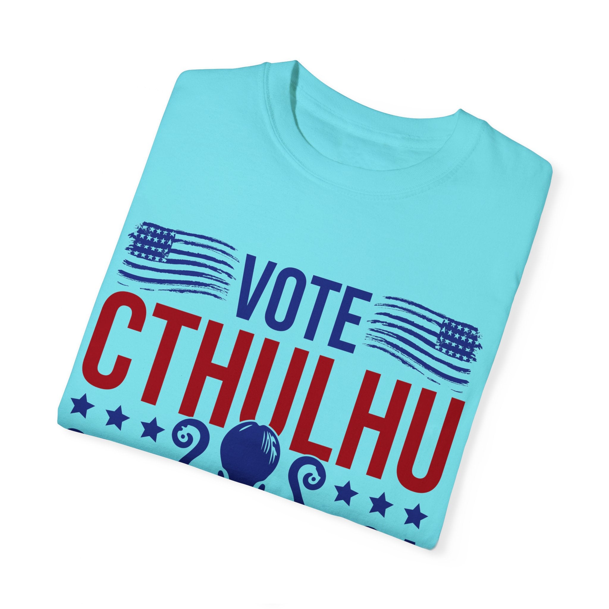 UNIDAZE Vote Cthulhu Shirt, Funny Political Satire Shirt, Funny 2024 Election Shirt, Greater Evil Shirt, Lovecraftian Gift, Horror Lovers Printify Cotton Crew neck cthulhu cthulhu gift cthulhu shirt DTG election funny 2024 election funny election shirt greater evil horror lover lovecraft lovecraftian gift Men's Clothing Oversized politcal satire T-shirts TikTok Unisex vote cthulhu shirt Women's Clothing