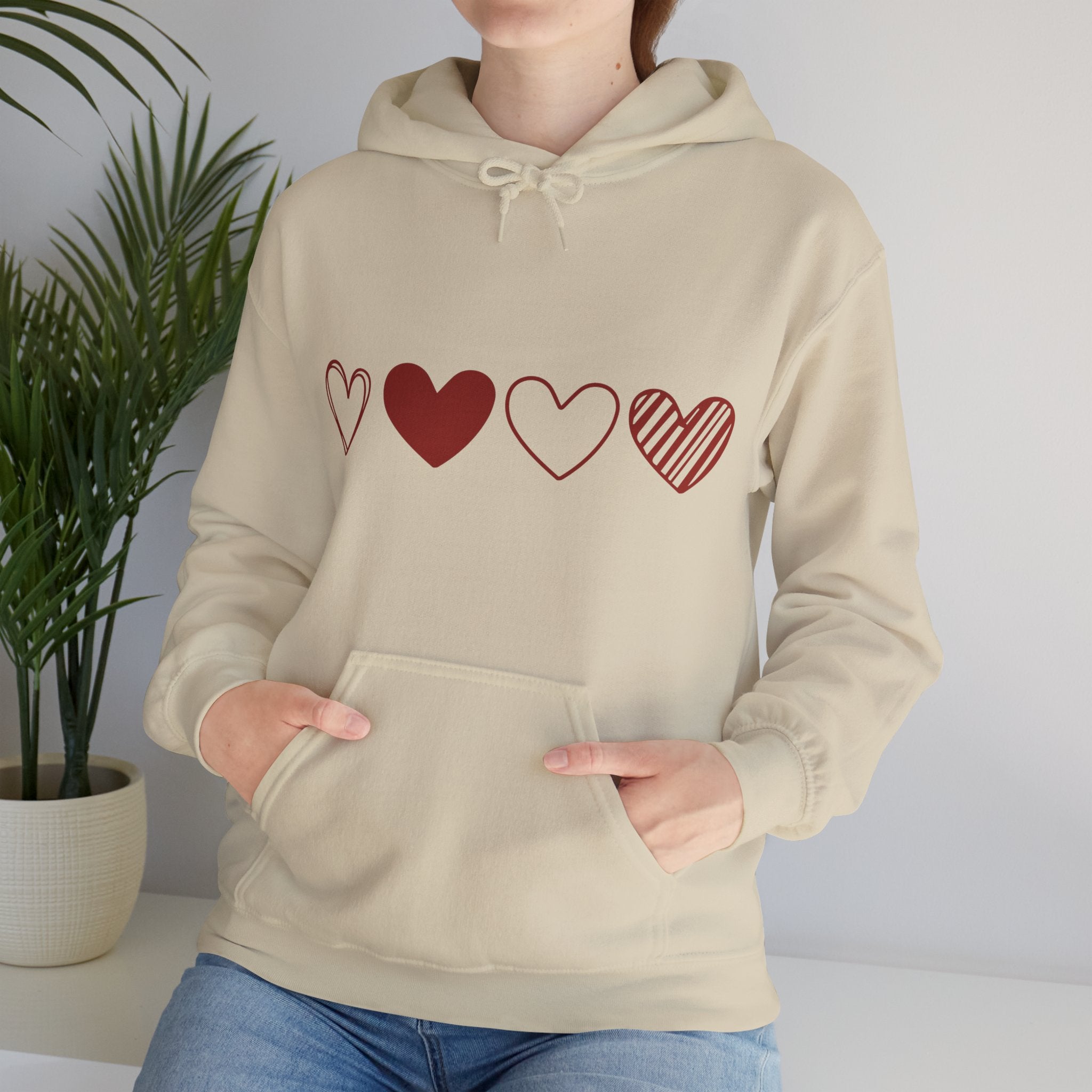 Heart Hoodie, Valentines Day Hooded Sweatshirt, Couple Gift Shirt, Red Heart Hoodie, Valentines Day Hoodie, Heart Gift for Women, Valentine