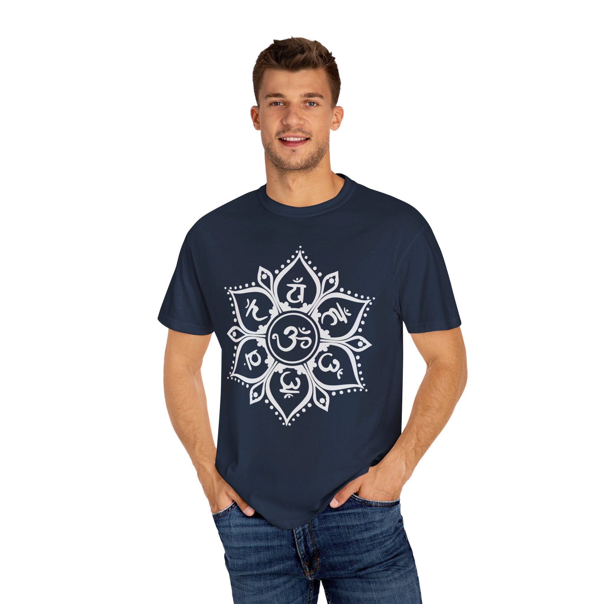 Chakra Symbols T-Shirt, Seven Chakras Shirt, Namaste Shirt, Yoga Tee, Mandala Shirt, Spiritual Shirt, Meditation Shirt, Women Yoga Shirt