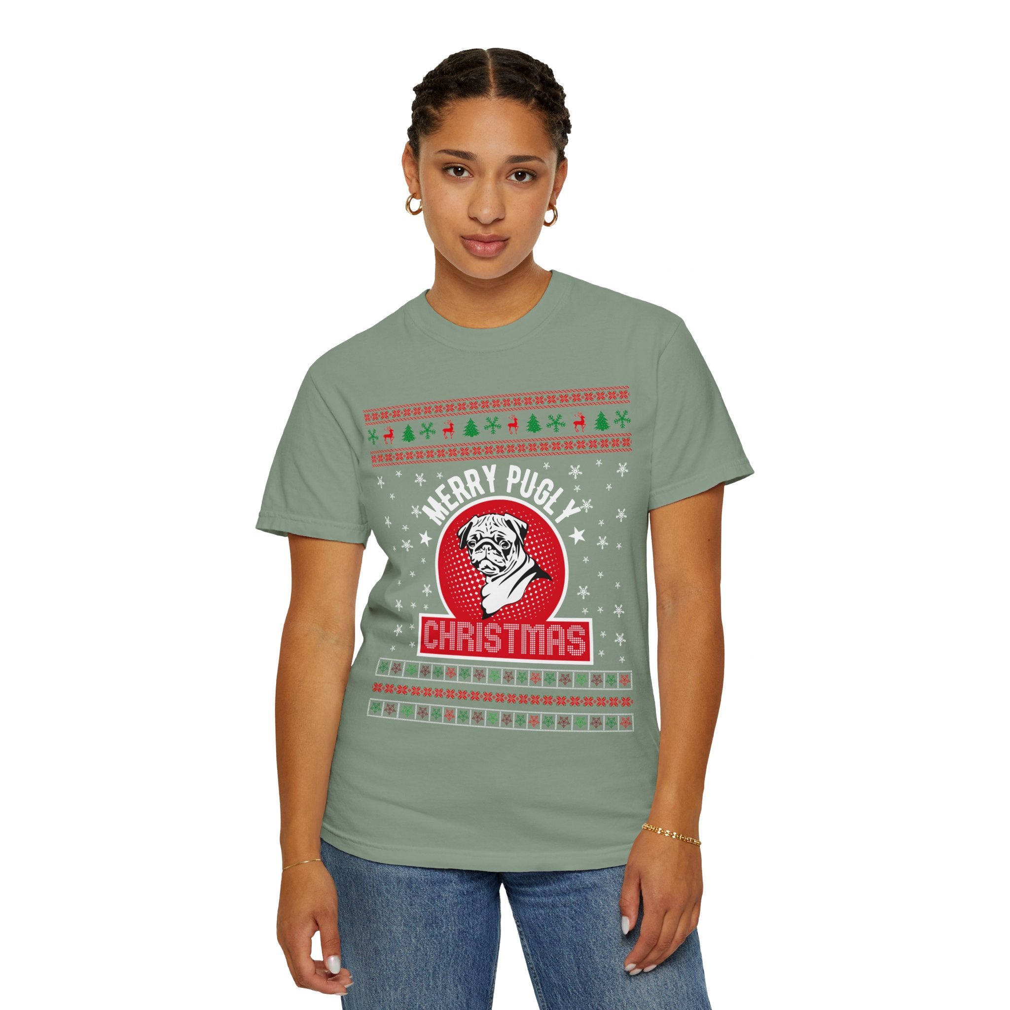 Ugly Pug Christmas Tshirt, Pug Tee, Pug Shirt, Pug Christmas Shirt, Pug Christmas Tee, Dog Christmas Shirt, Pug Christmas