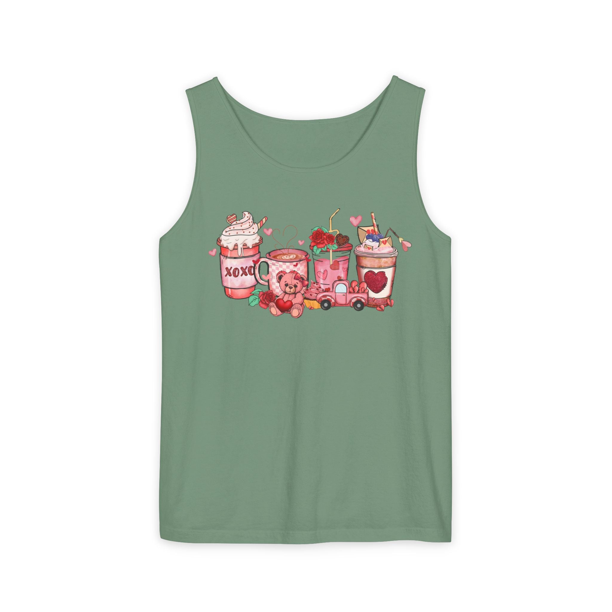 Coffee Valentines Tank Top, Valentines Day Shirt, Valentines Day Tank Top, Valentines Day Coffee Shirt, Coffee Lover Tee