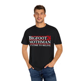 UNIDAZE Bigfoot Mothman 2024 President Election Shirt, Funny Vote Bigfoot Political Satire Humor Tee, Unique T-Shirt Gift for Men and Women Printify 2024 election shirt bigfoot lover shirt bigfoot shirt bigfoot usa Cotton Crew neck DTG for president funny 2024 election funny bigfoot shirt funny election shirt joke shirt Men's Clothing mothman shirt Oversized political satire sasquatch shirt T-shirts TikTok Unisex vote bigfoot Women's Clothing