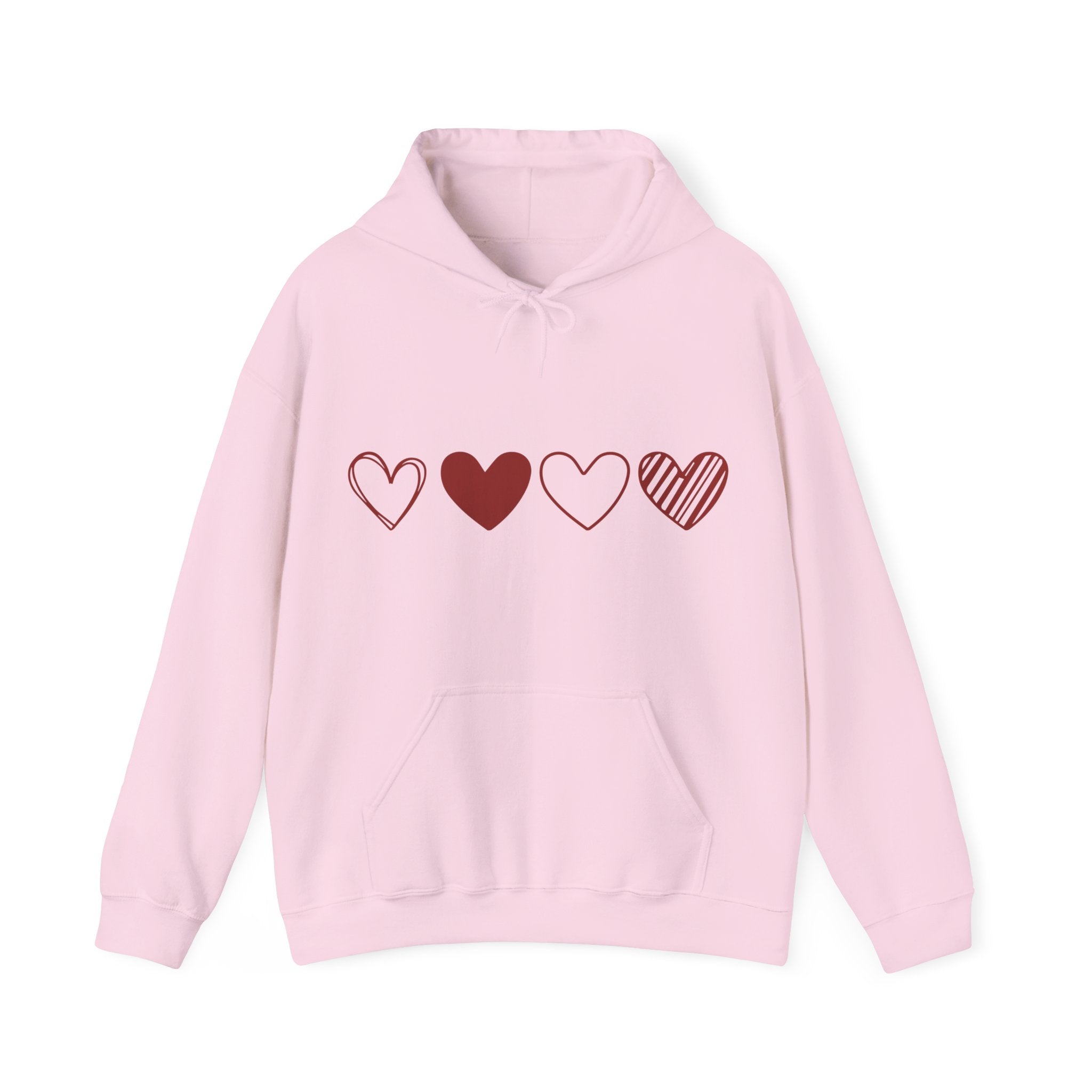 Heart Hoodie, Valentines Day Hooded Sweatshirt, Couple Gift Shirt, Red Heart Hoodie, Valentines Day Hoodie, Heart Gift for Women, Valentine