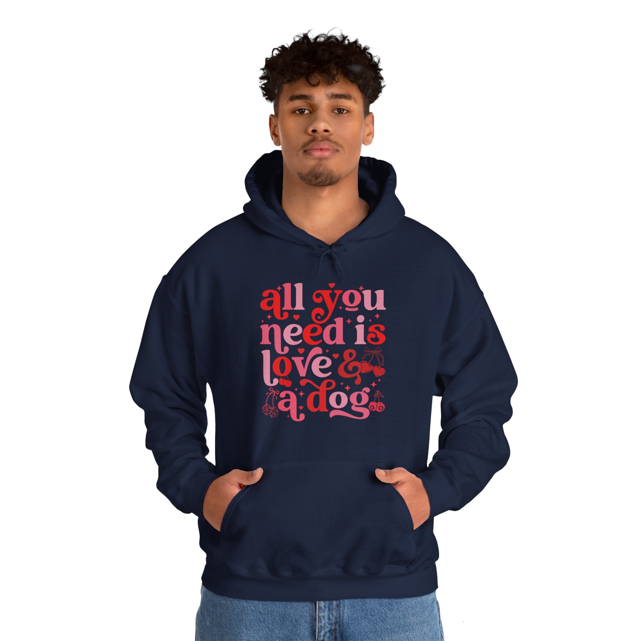 All You Need Is Love And A Dog Hoodie, Dog Lover Shirt, Dog Lover Gift, Dog Mom Shirt, Dog Quote Shirt, Dog Owner Shirt, Dog Mama Shirt