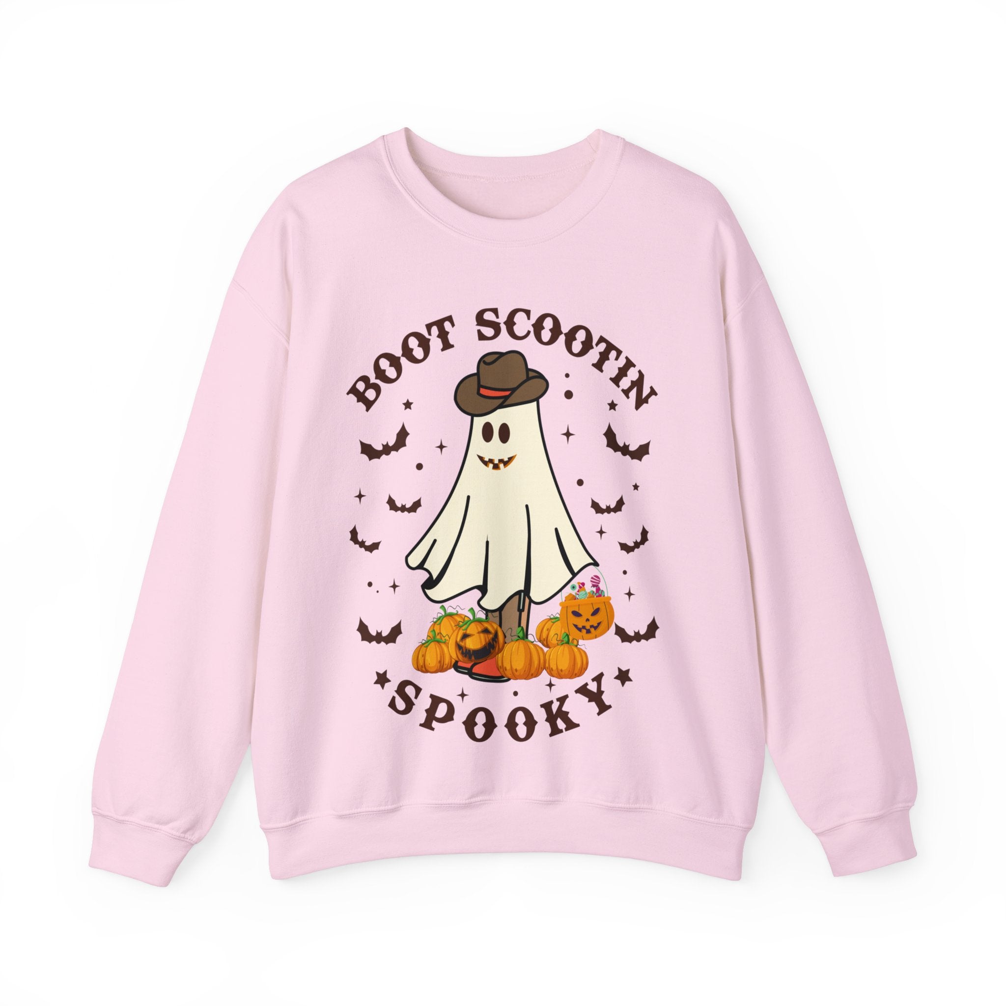 Boot Scootin Spooky Sweatshirt, Halloween Shirt, Cowboy Ghost Shirt, Western Halloween Shirt, Cute Spooky Shirt, Halloween Gift, Country Tee