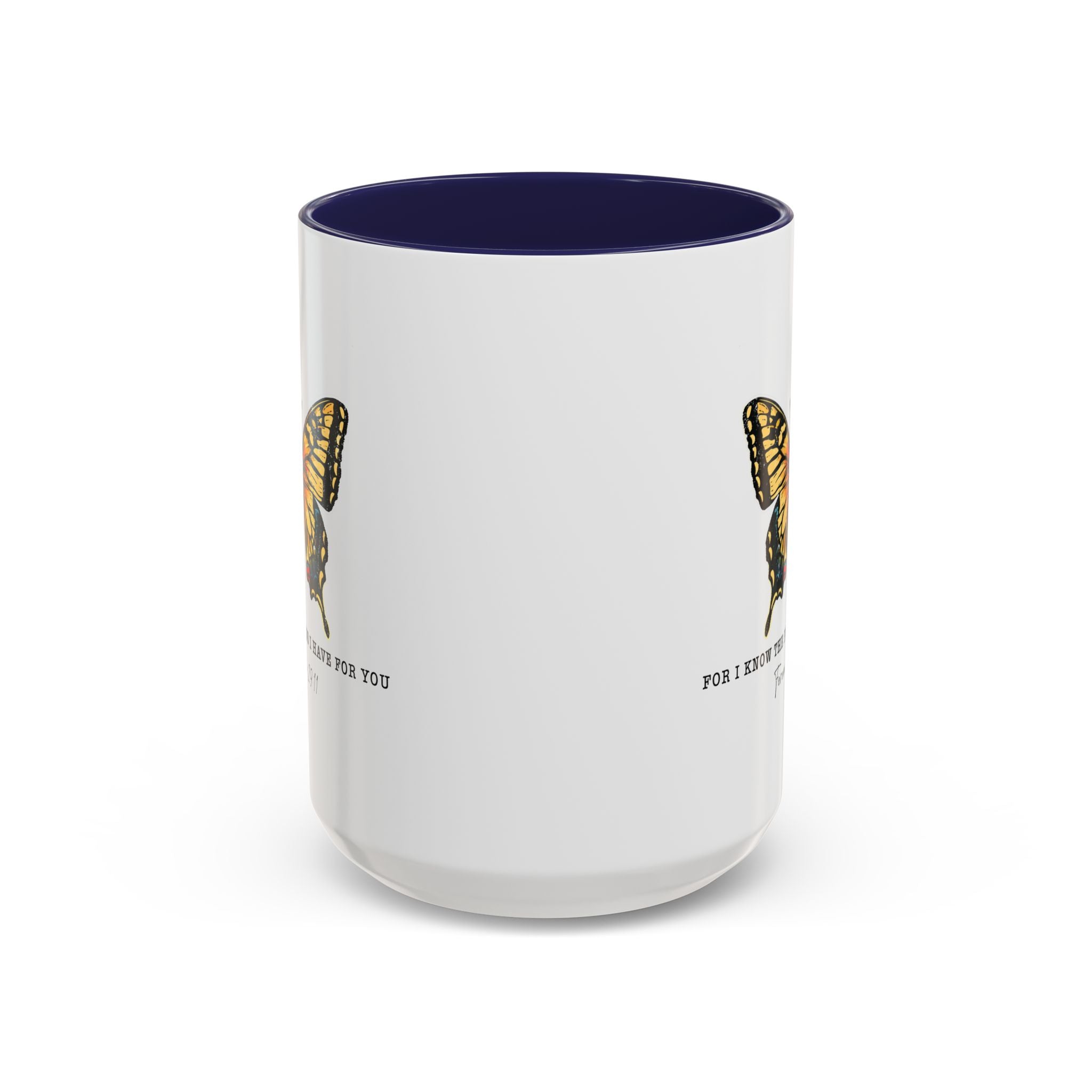 Religious Coffee Mug, Jesus Mug, For I Know The Plans I Have For You, Christian Cup, Faith Mug, Bible Verse