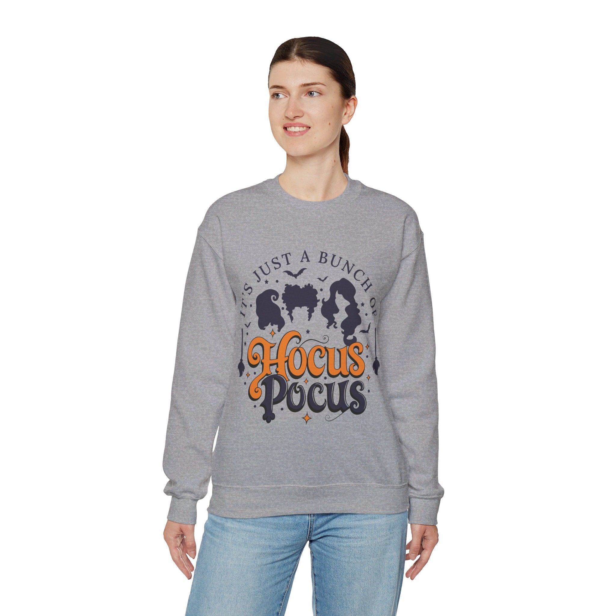 It's Just A Bunch Of Hocus Pocus, Disney Halloween Hocus Pocus Shirt, Mickey And Friends, Disney Sanderson Sisters Shirt, Happy Halloween