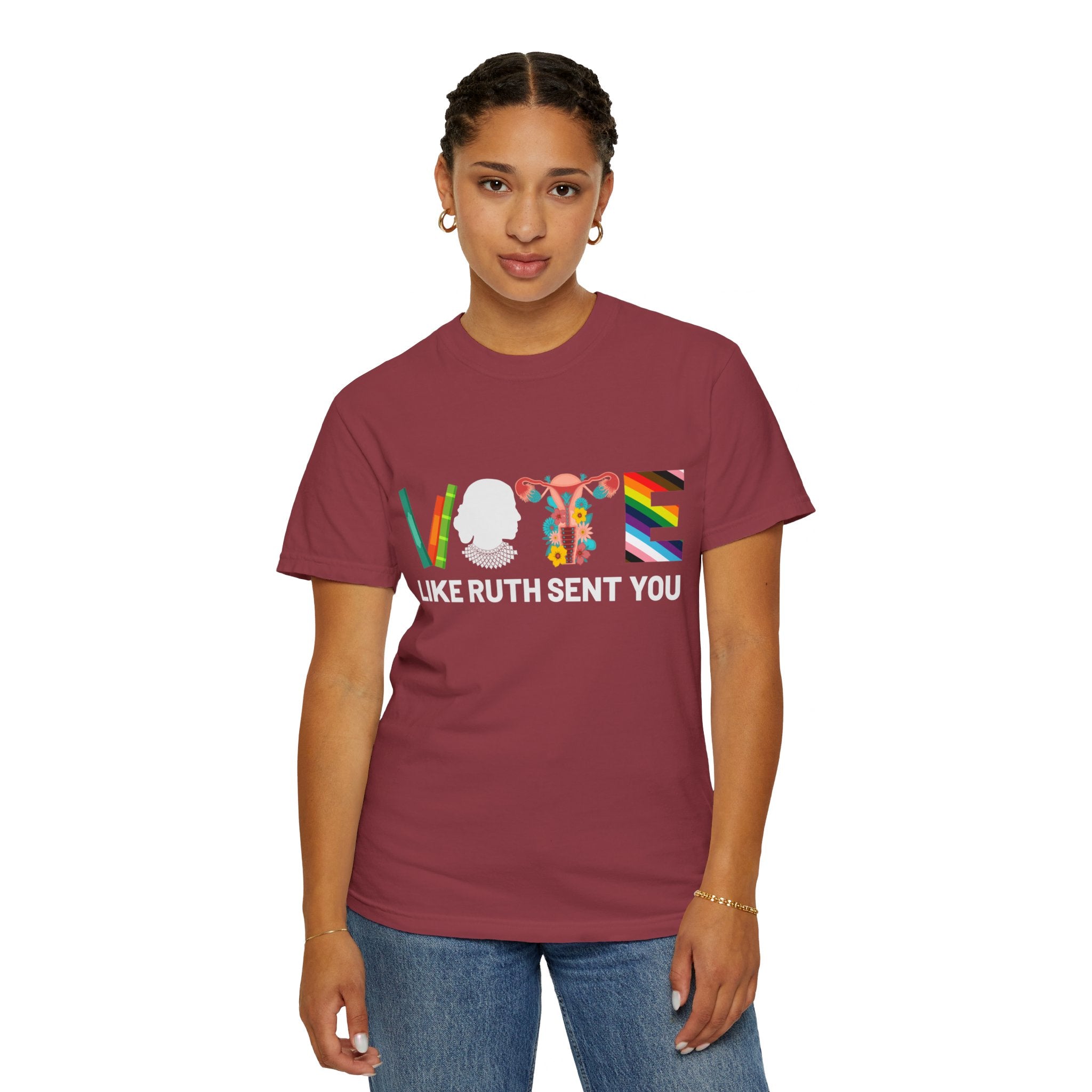 Like Ruth Sent You Shirt, Vote Shirt, Election 2024 Shirt, Funny Election 2024 Shirt, Empowering Political Shirt, Cute 2024 Election Shirt