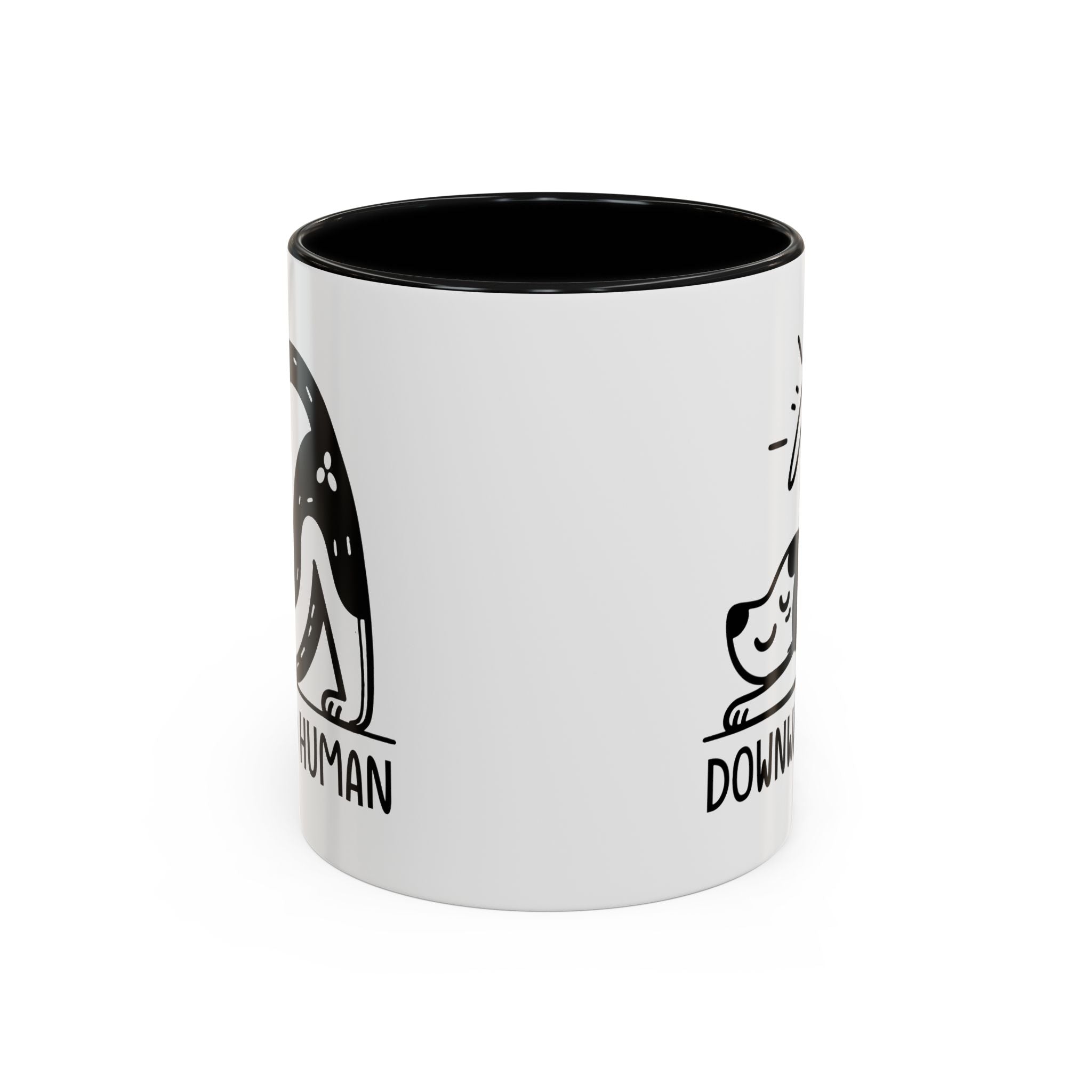 Downward Human Yoga Dog Coffee Mug, Dog Yoga Mug, Dog Owner Gifts, Funny Meditation Gifts, Yogi Pet Owner Gift, Yoga Coffee Mug