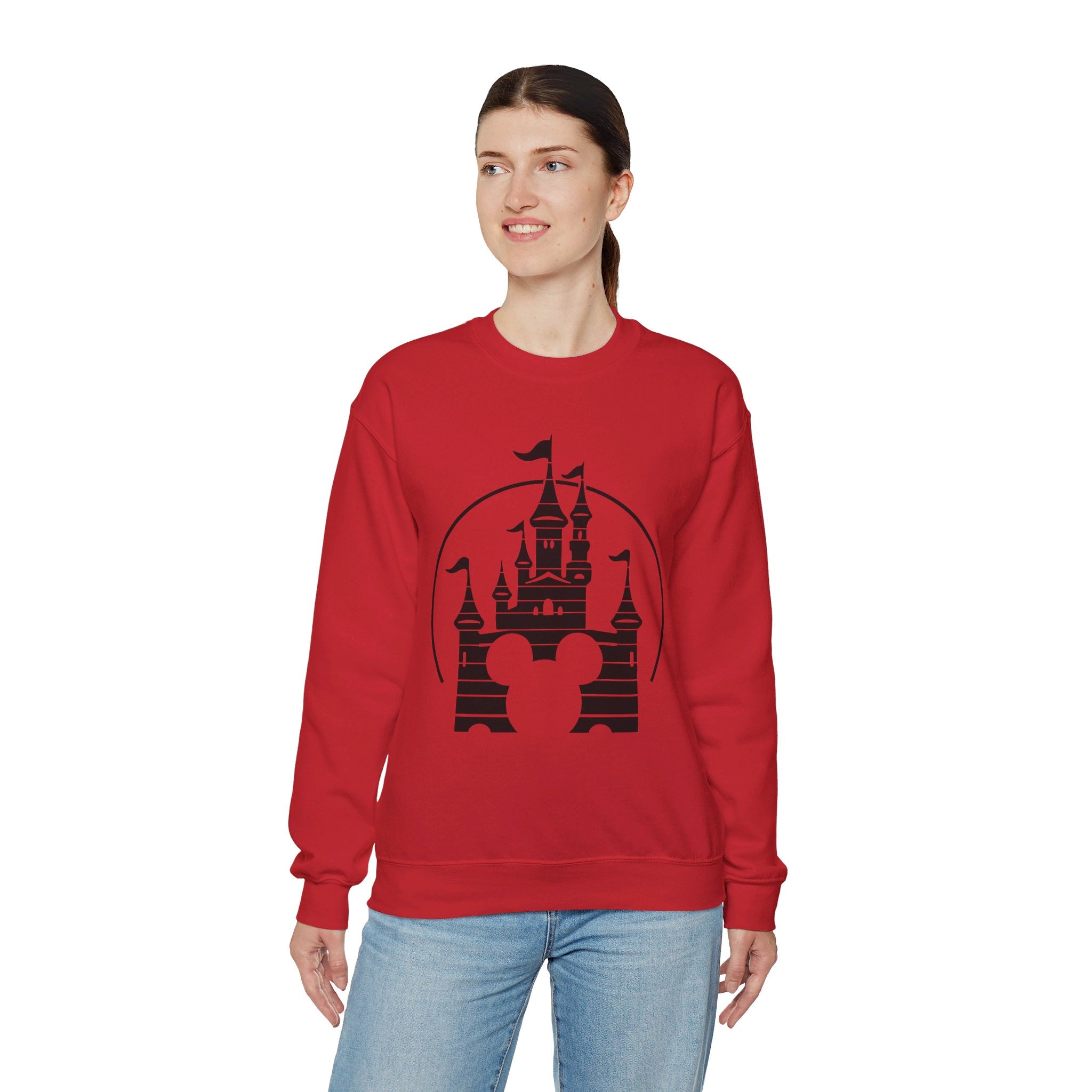 Disney Castle Family Sweatshirt, Disney Vacation Shirt, Retro Castle Sweatshirt, Disney Mickey Minnie Shirt, Disneyland Shirt, Magic Kingdom Shirt