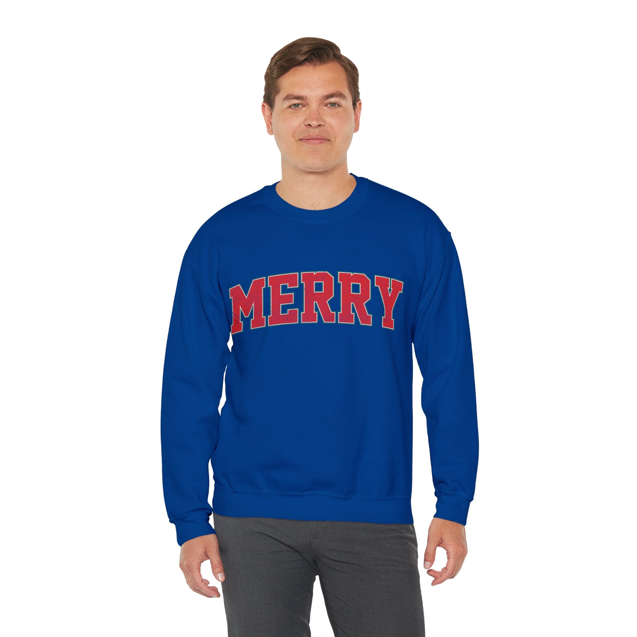 Merry Christmas Sweatshirt, Christmas Shirts, Cute Winter Sweater, Christmas Shirt for Women, Christmas Crewneck Sweatshirt, Holiday Sweater