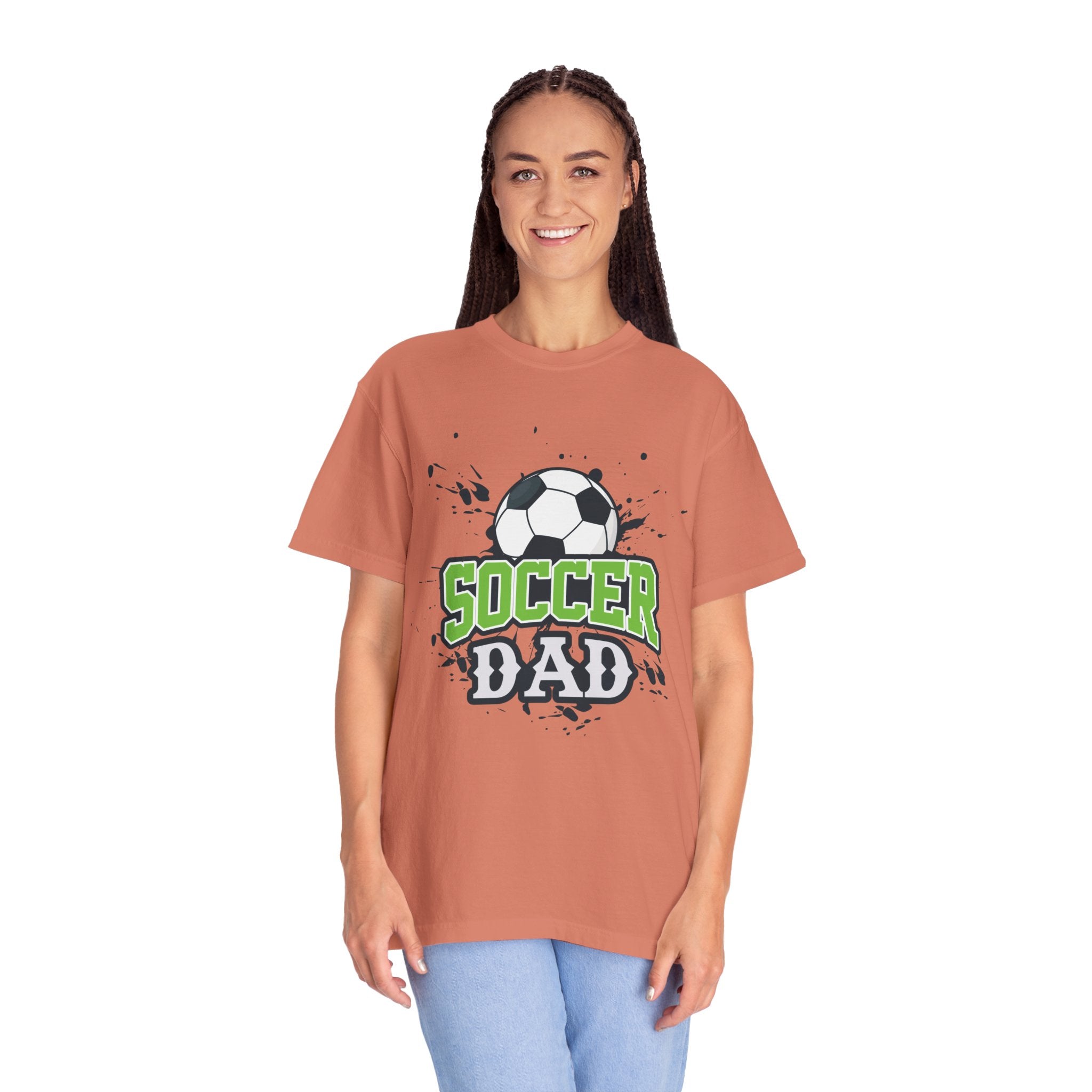 Soccer Dad Shirt, Soccer Dad Gift Tee, Disteressed Design Soccer Dad Tshirt, Sports Dad Gift Idea, Soccer Lover Gift, Game Day Sweatshirt, Soccer Fan Gift