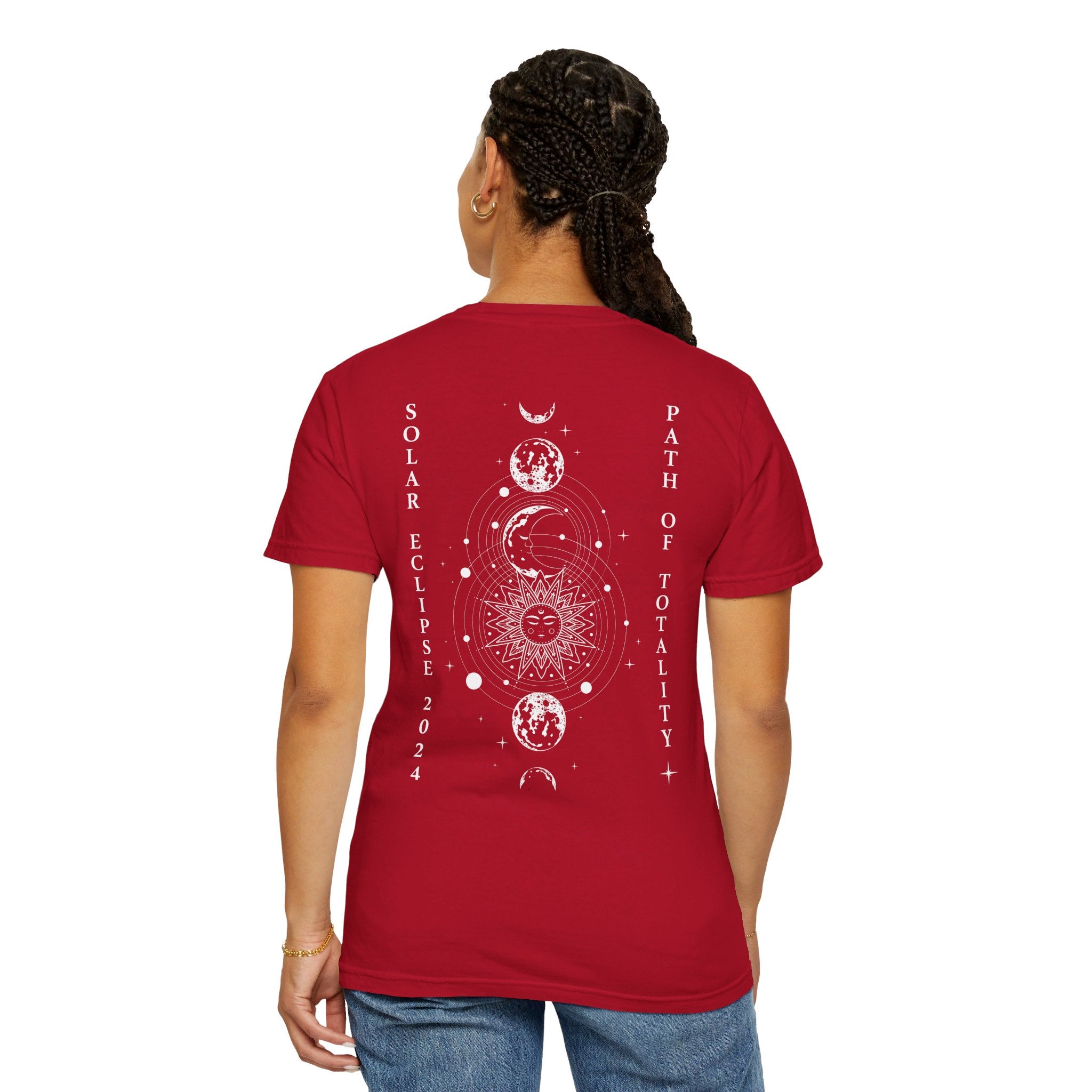 Total Solar Eclipse Shirt, Path of Totality Shirt, Countdown to Totality, Celestial Shirt, Astronomy Sun Shirt, Comfort Colors