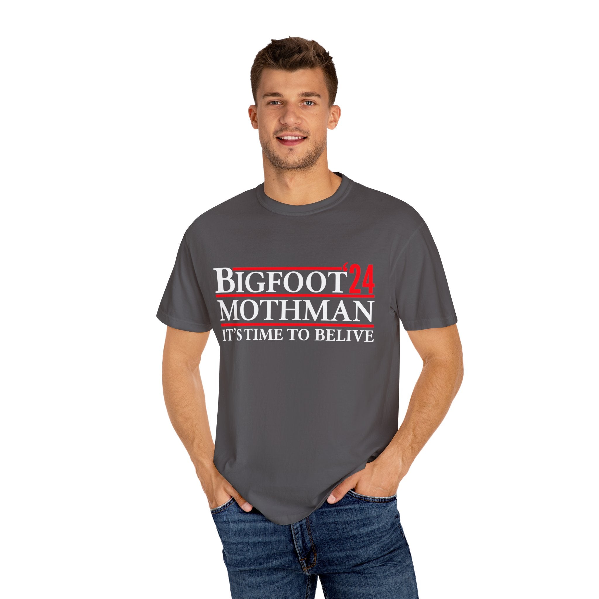 UNIDAZE Bigfoot Mothman 2024 President Election Shirt, Funny Vote Bigfoot Political Satire Humor Tee, Unique T-Shirt Gift for Men and Women Printify 2024 election shirt bigfoot lover shirt bigfoot shirt bigfoot usa Cotton Crew neck DTG for president funny 2024 election funny bigfoot shirt funny election shirt joke shirt Men's Clothing mothman shirt Oversized political satire sasquatch shirt T-shirts TikTok Unisex vote bigfoot Women's Clothing
