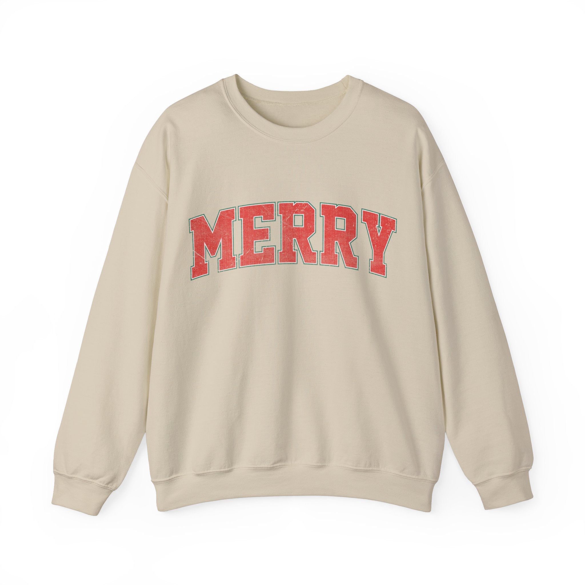 Merry Christmas Sweatshirt, Christmas Shirts, Cute Winter Sweater, Christmas Shirt for Women, Christmas Crewneck Sweatshirt, Holiday Sweater