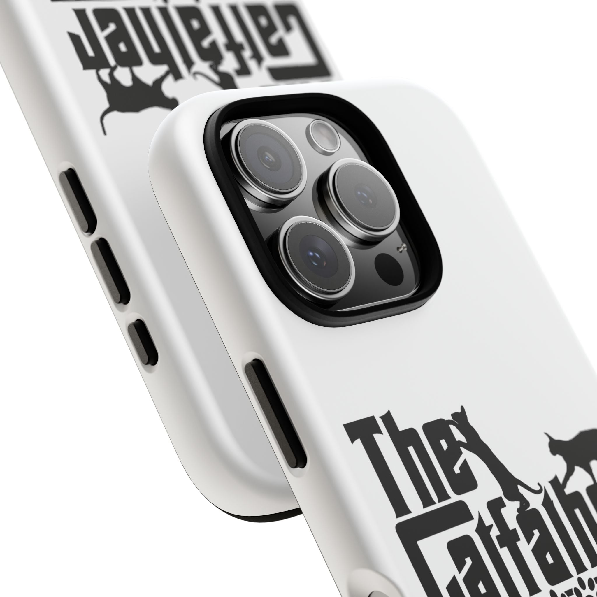 The Catfather Tough Phone Case for Iphone, Google Pixel & Samsung Galaxy