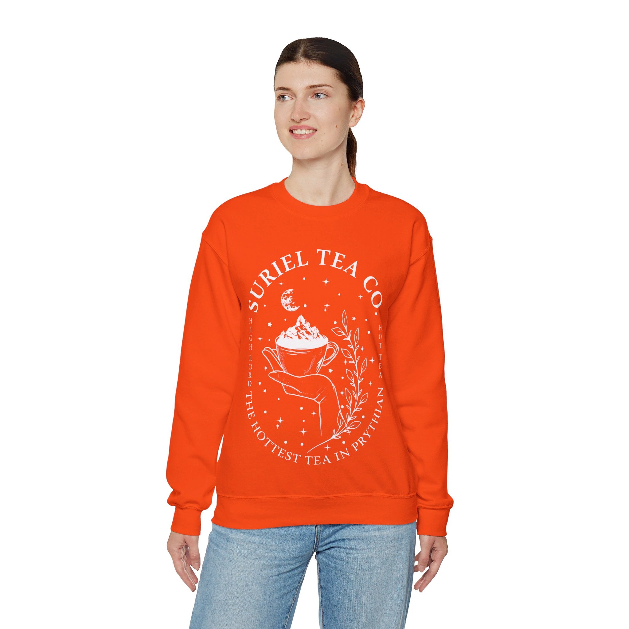 Suriel Tea Co Sweatshirt, Book Lover Shirt, Acotar Sweatshirt, A Court Of Thorns And Roses Tee, Sarah J Maas Shirt, Reading Tee, Reader Gifts