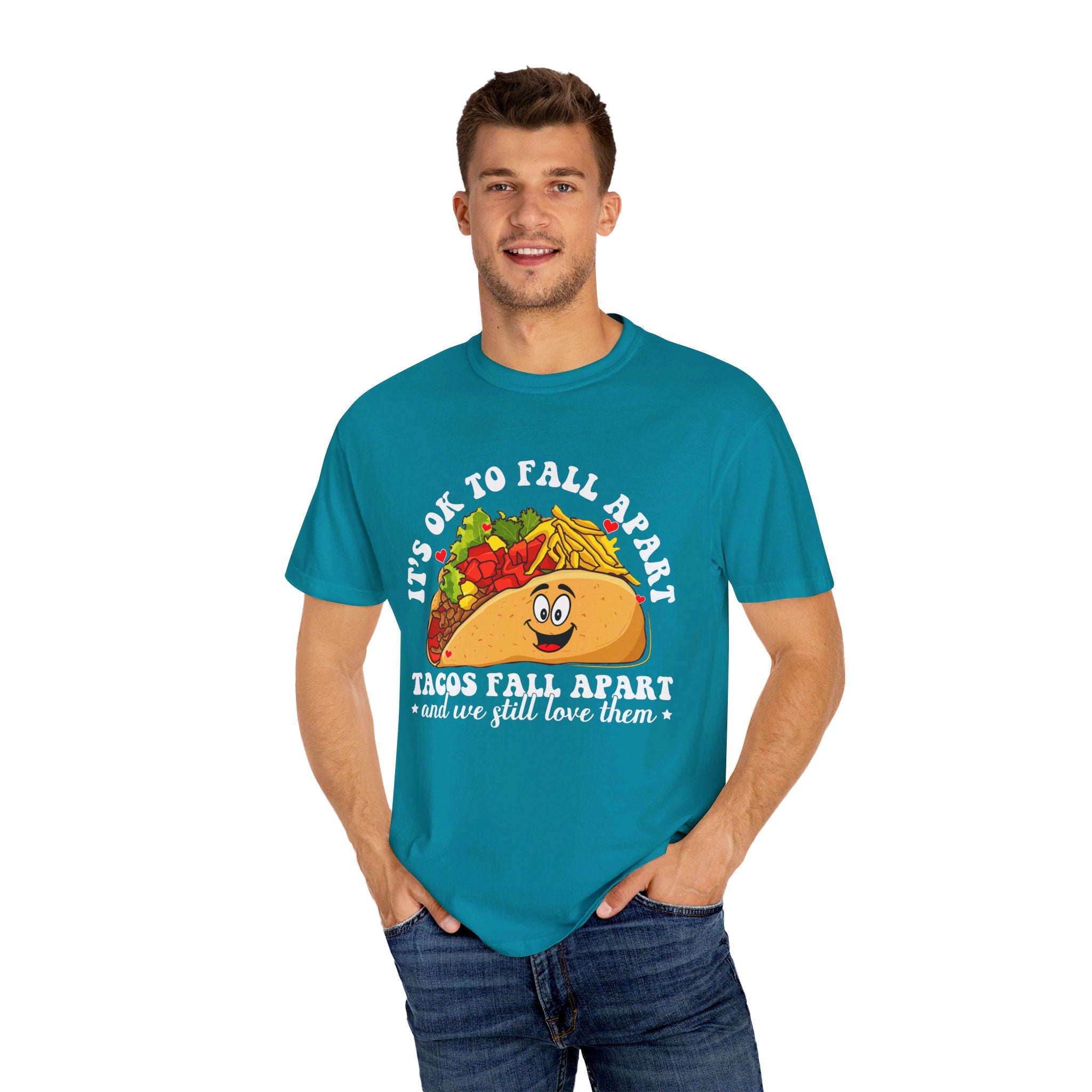 It's Ok To Fall Apart T-Shirt, Mental Health Awareness, Mental Health Shirt, Mental Health Tee, Tacos Fall Apart